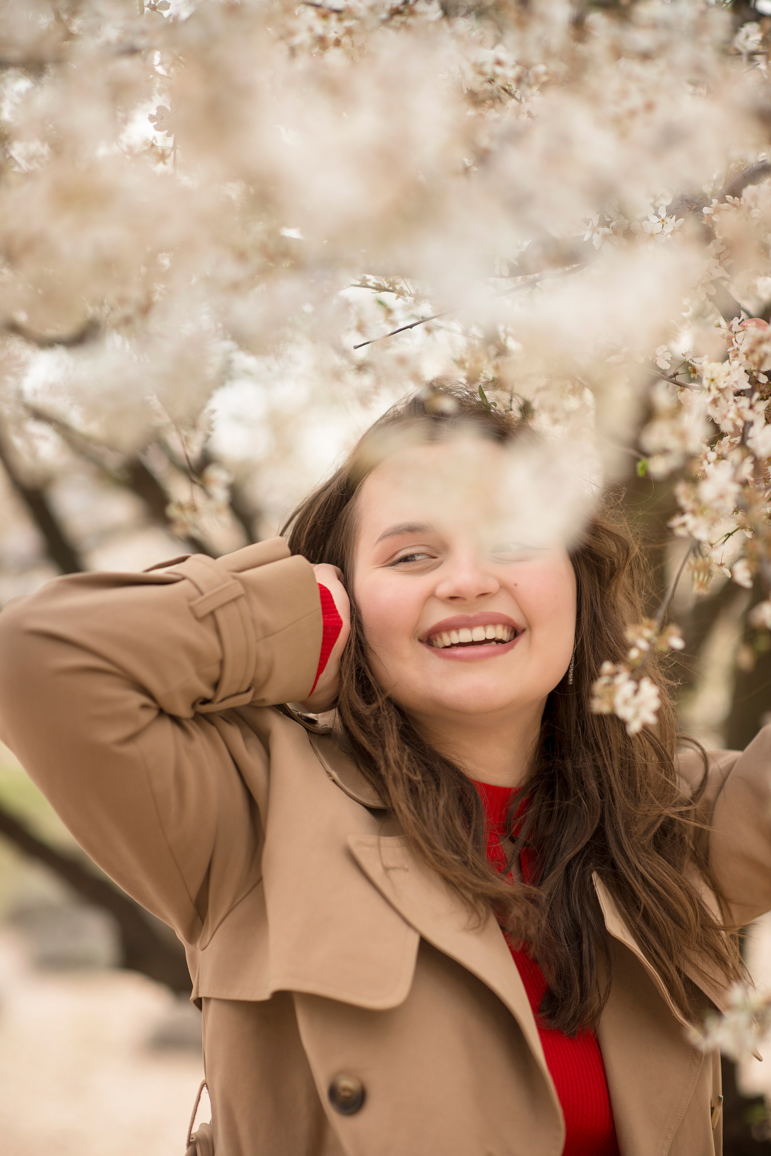В цветущем миндале. Семейный и детский фотограф в Севастополе. Семейный фотограф в Ялте