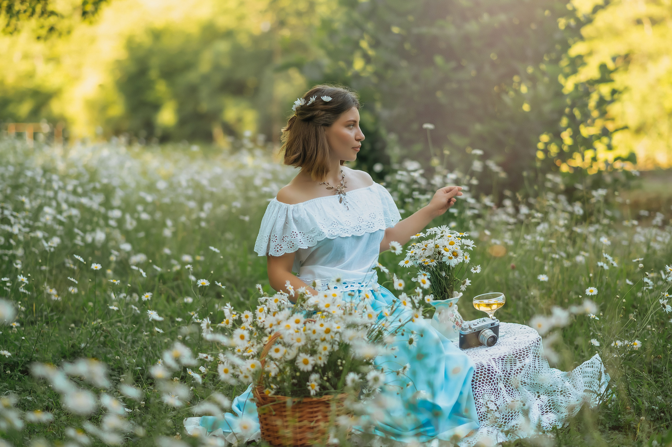 Ромашки. Детский и семейный фотограф в Абхазии