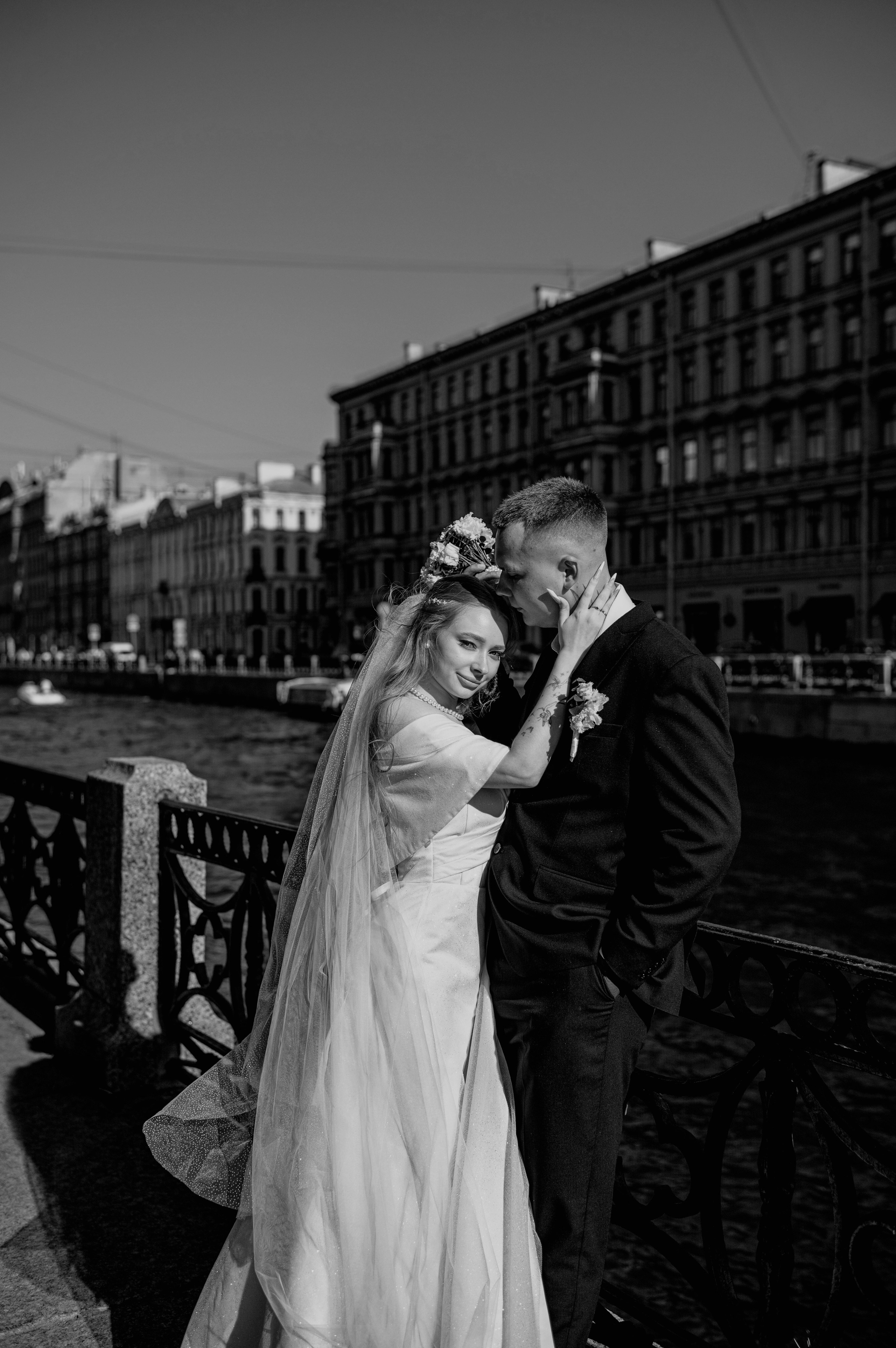 Виктория и Максим черно-белая серия. Портретный, семейный и свадебный фотограф в Санкт-Петербурге и в Москве Ширяев Денис