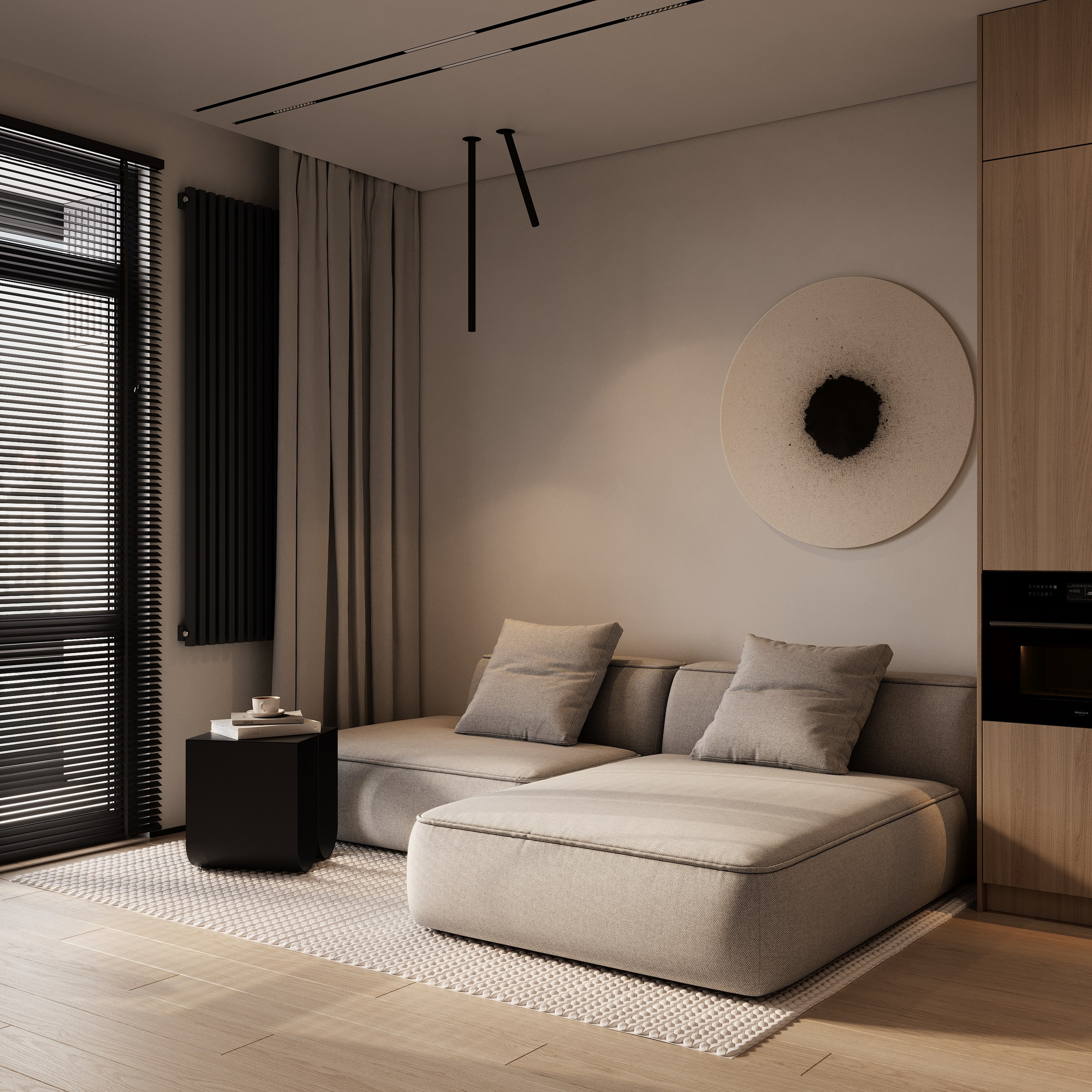 ЖК «Черная Речка». Визуализация дизайна интерьера