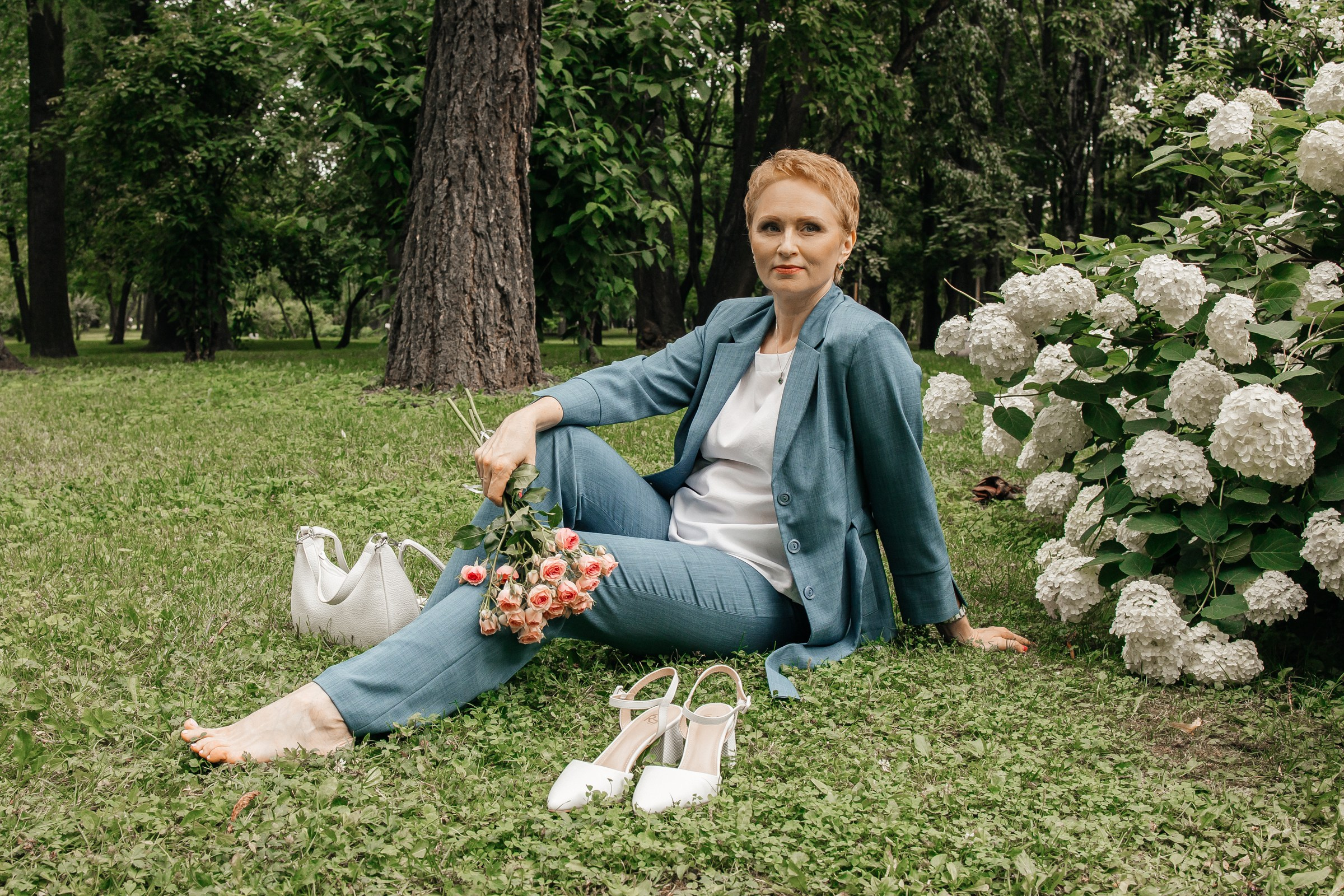 Прогулка с Ириной в парке 💚. Фотограф в Санкт-Петербурге Аня Григорьева ♡