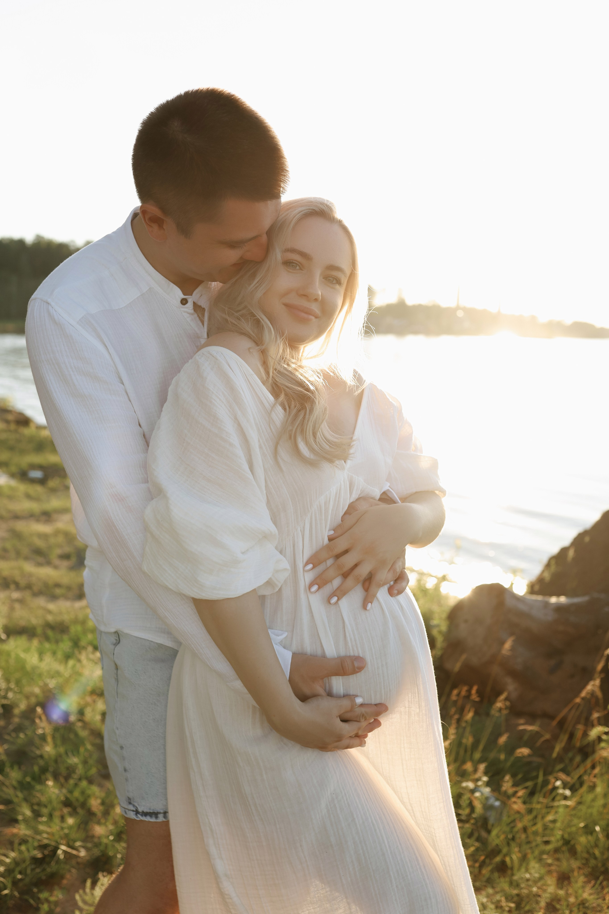 Беременность на берегу. Дьячкова Мария фотограф