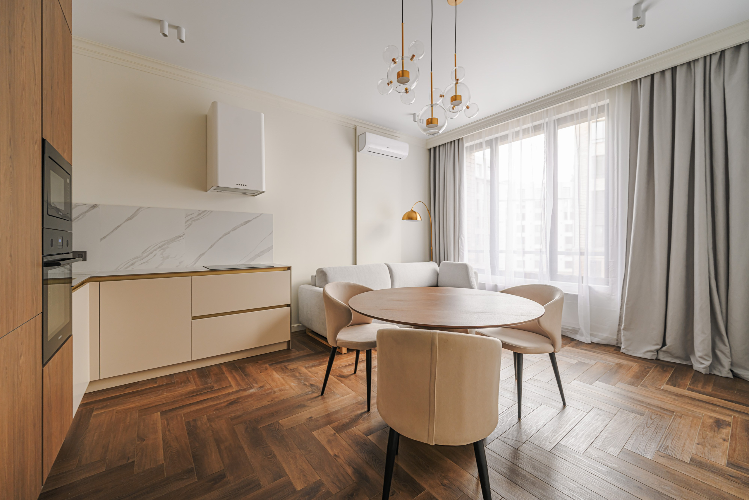 ЖК Легенда Малоохтинский. Реализованный проект, инвестиционный. Дизайн-студия интерьеров Юлии Ивановой