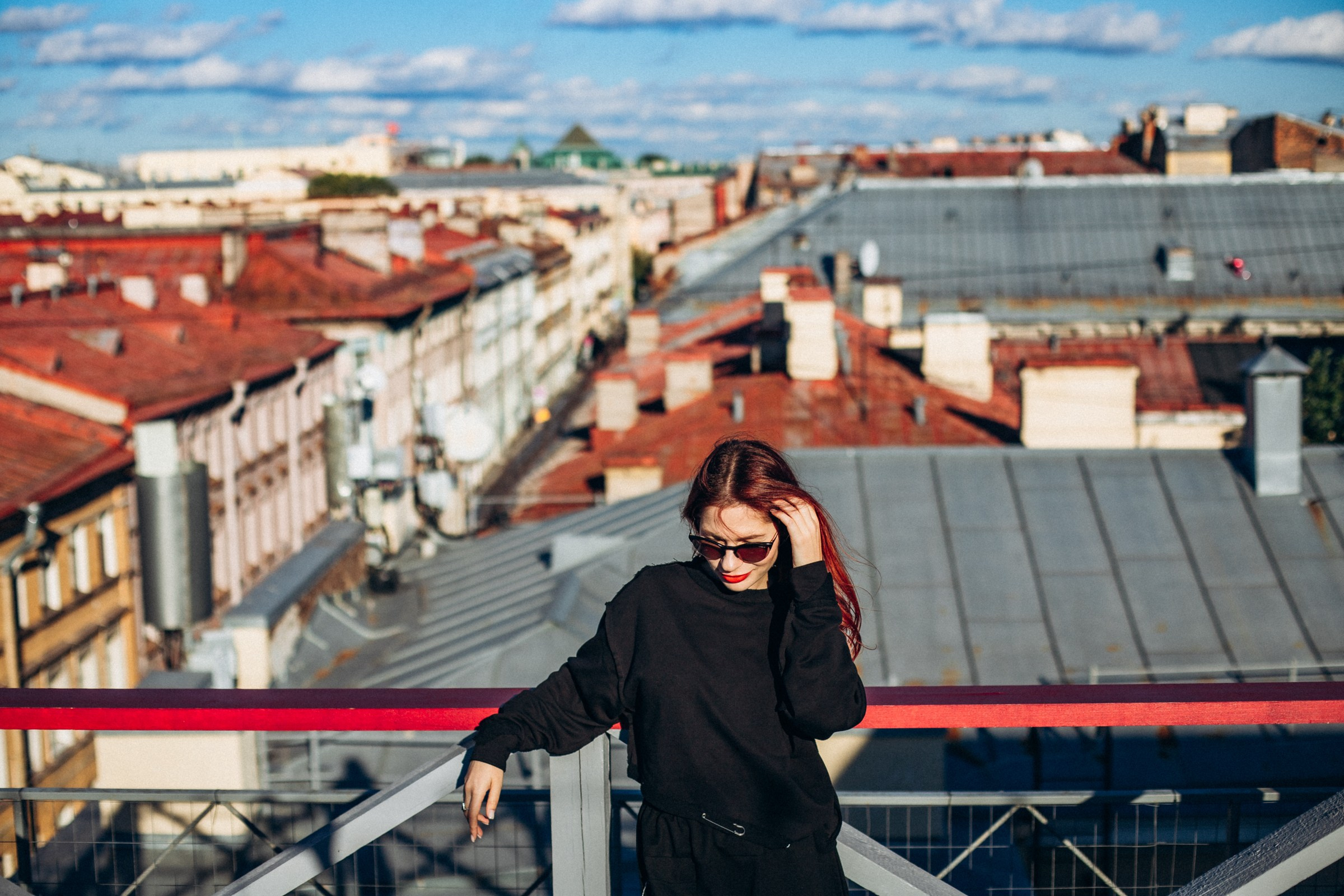 Людмила в сентябре. Фотопрогулка в Петербурге. Индивидуальный и семейный фотограф в Санкт-Петербурге