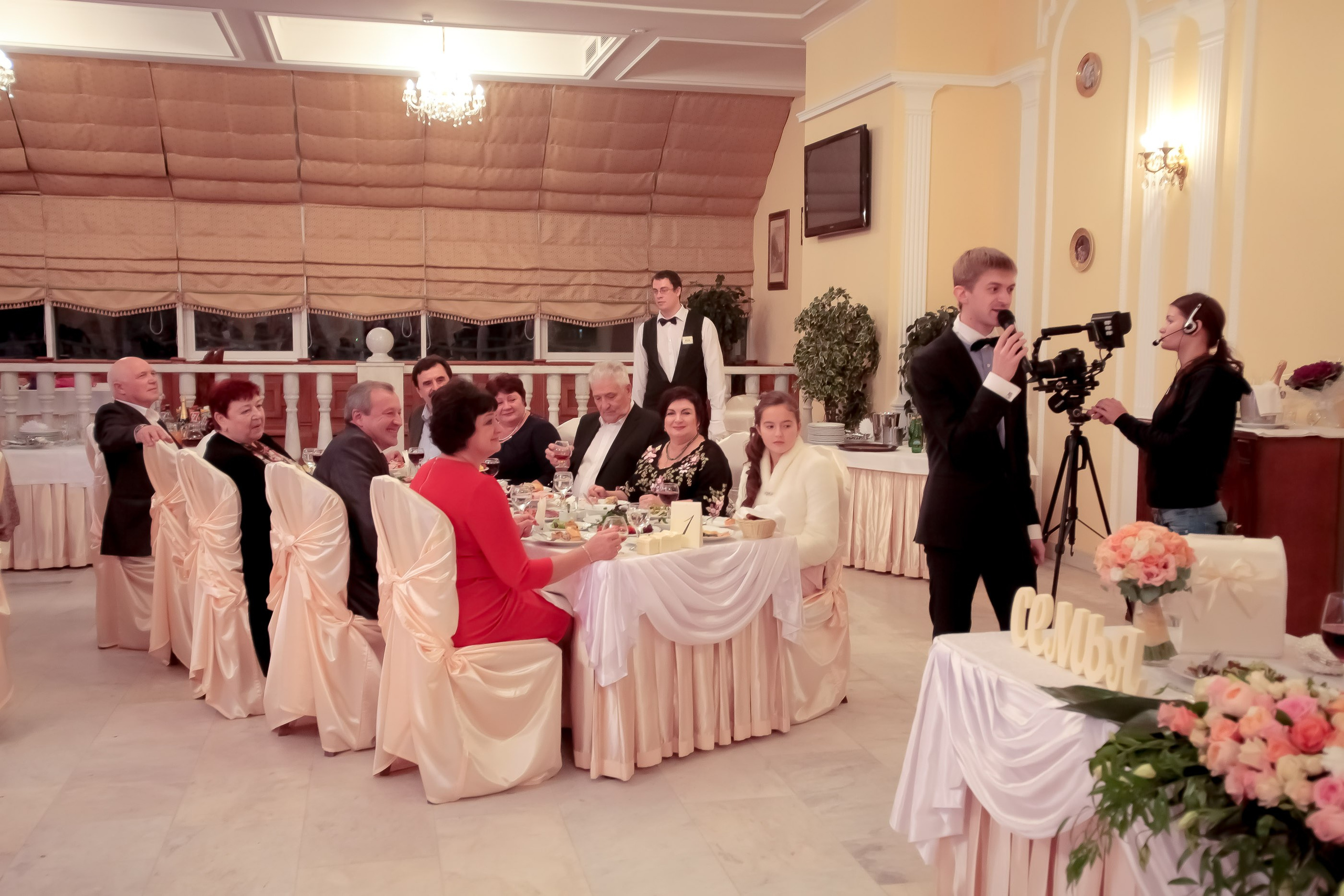 Банкет/Banquet. Максим Матвийченко и Виктория Басова профессионалы своего дела