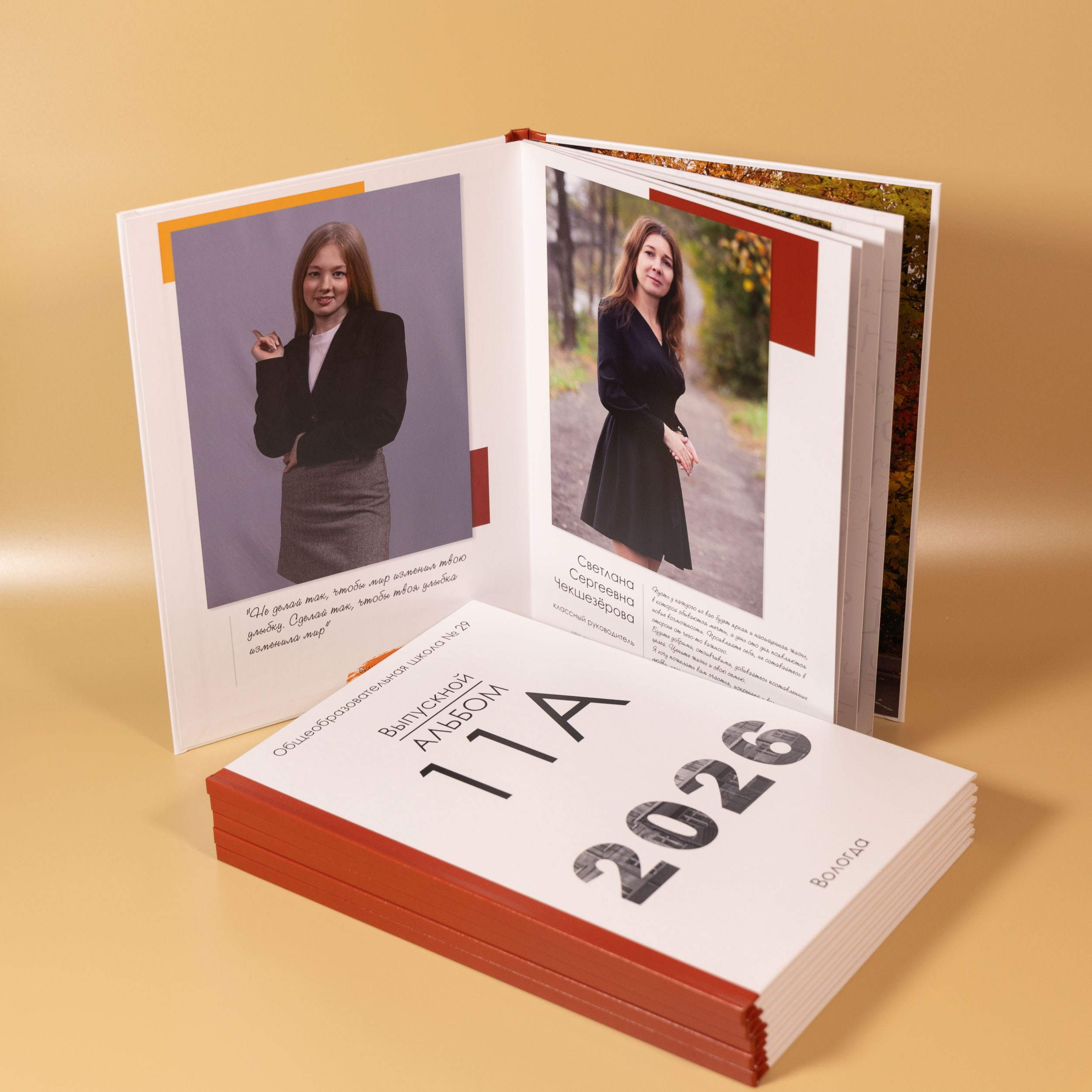 Индивидуальный разворот выпускника 11 класса из г. Вологды.