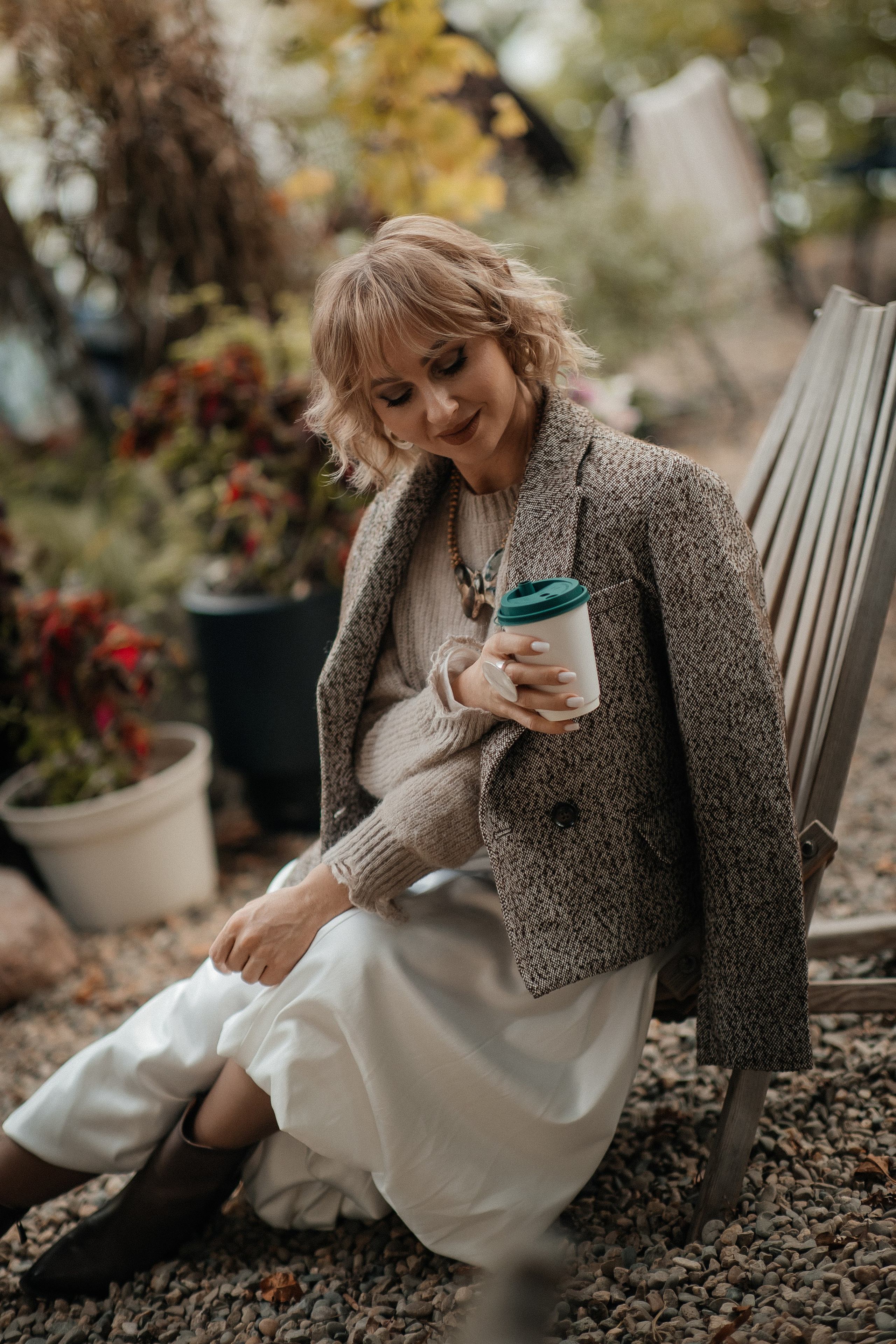 Маша и осень