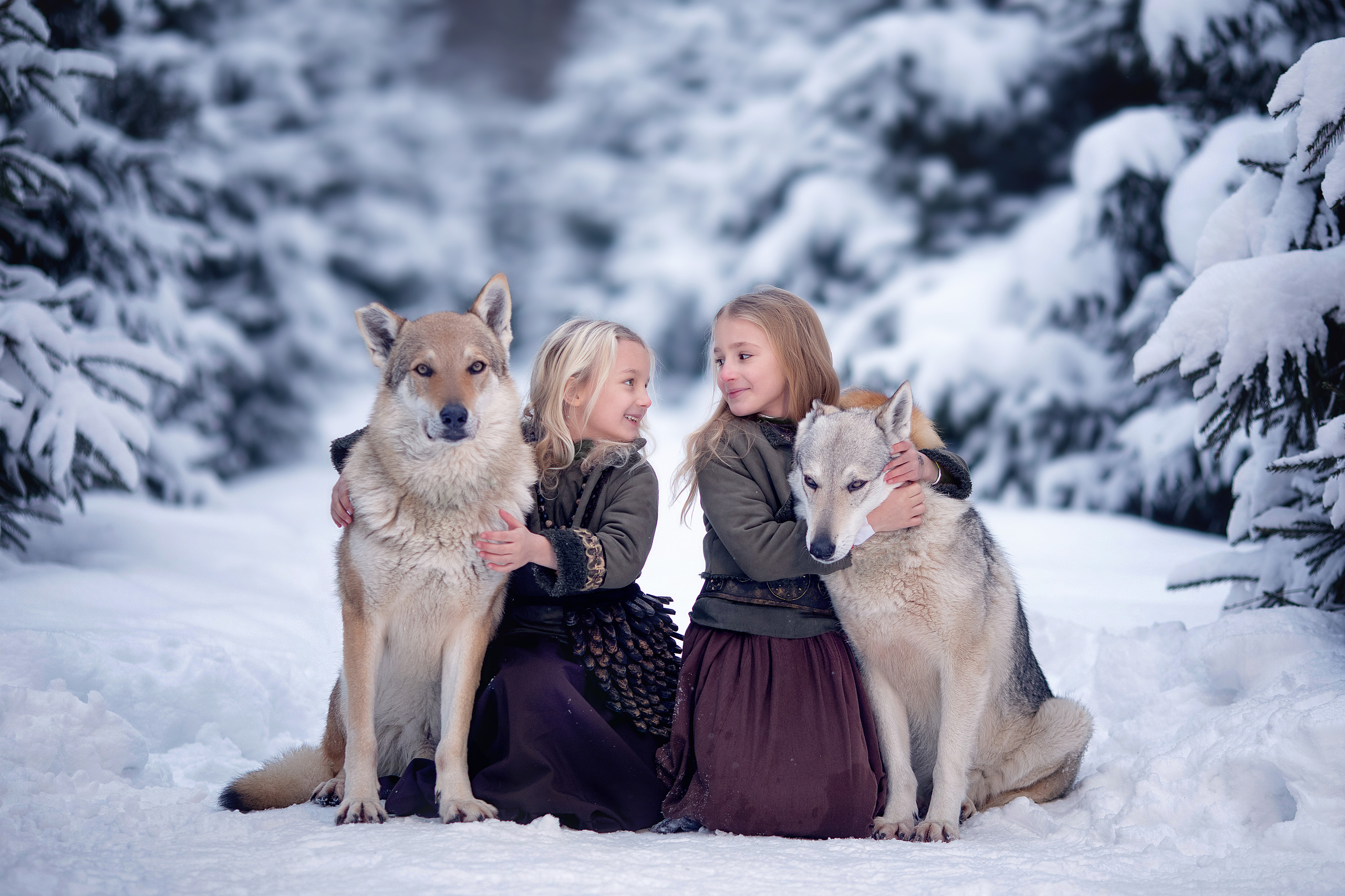 Viking & Wolf. Children’s and family photographer Ekaterina Ureva in Moscow