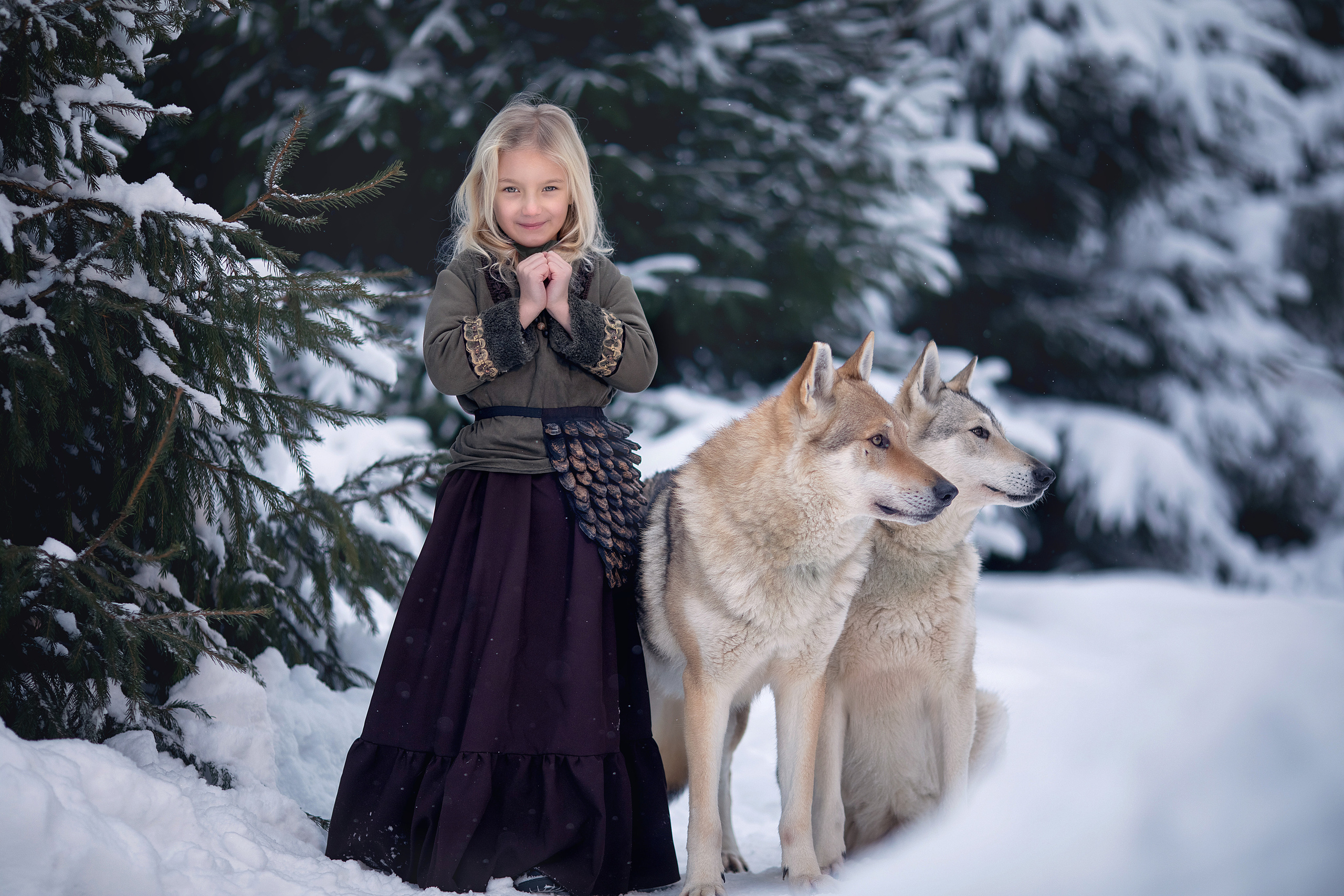 Viking & Wolf. Children’s and family photographer Ekaterina Ureva in Moscow