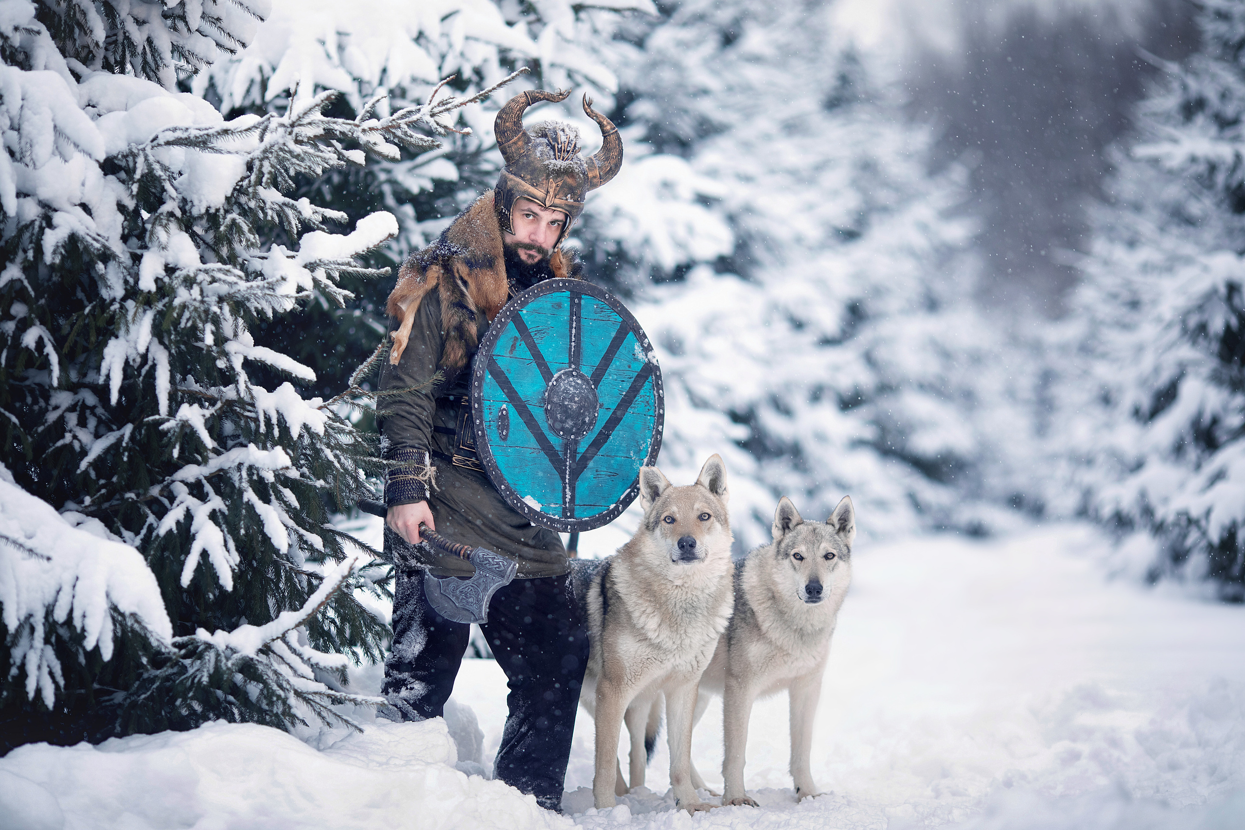 Viking & Wolf. Children’s and family photographer Ekaterina Ureva in Moscow