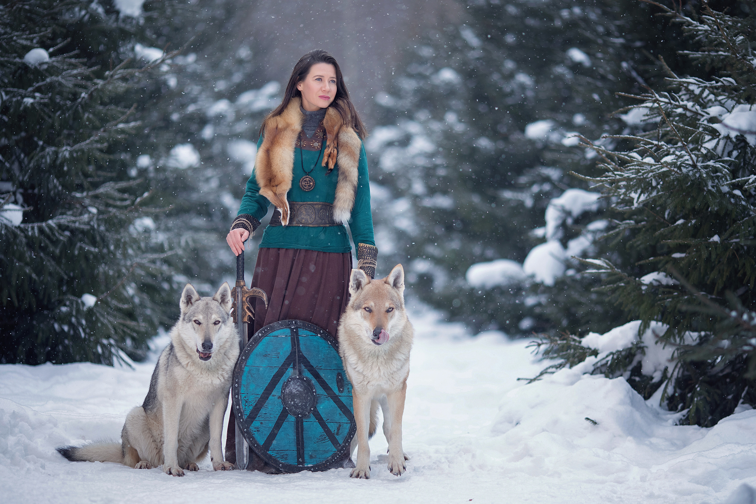 Viking & Wolf. Children’s and family photographer Ekaterina Ureva in Moscow