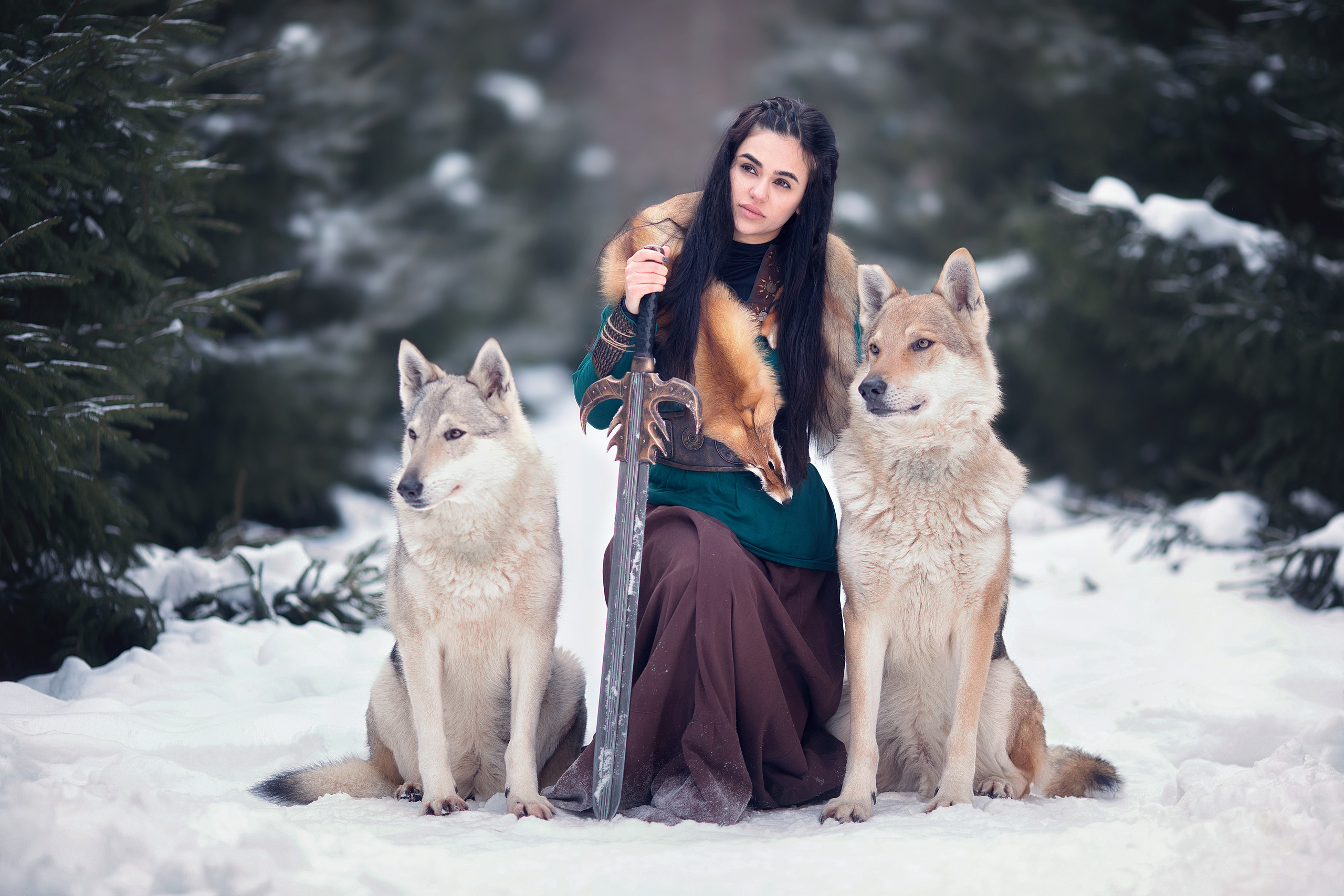 Viking & Wolf. Children’s and family photographer Ekaterina Ureva in Moscow