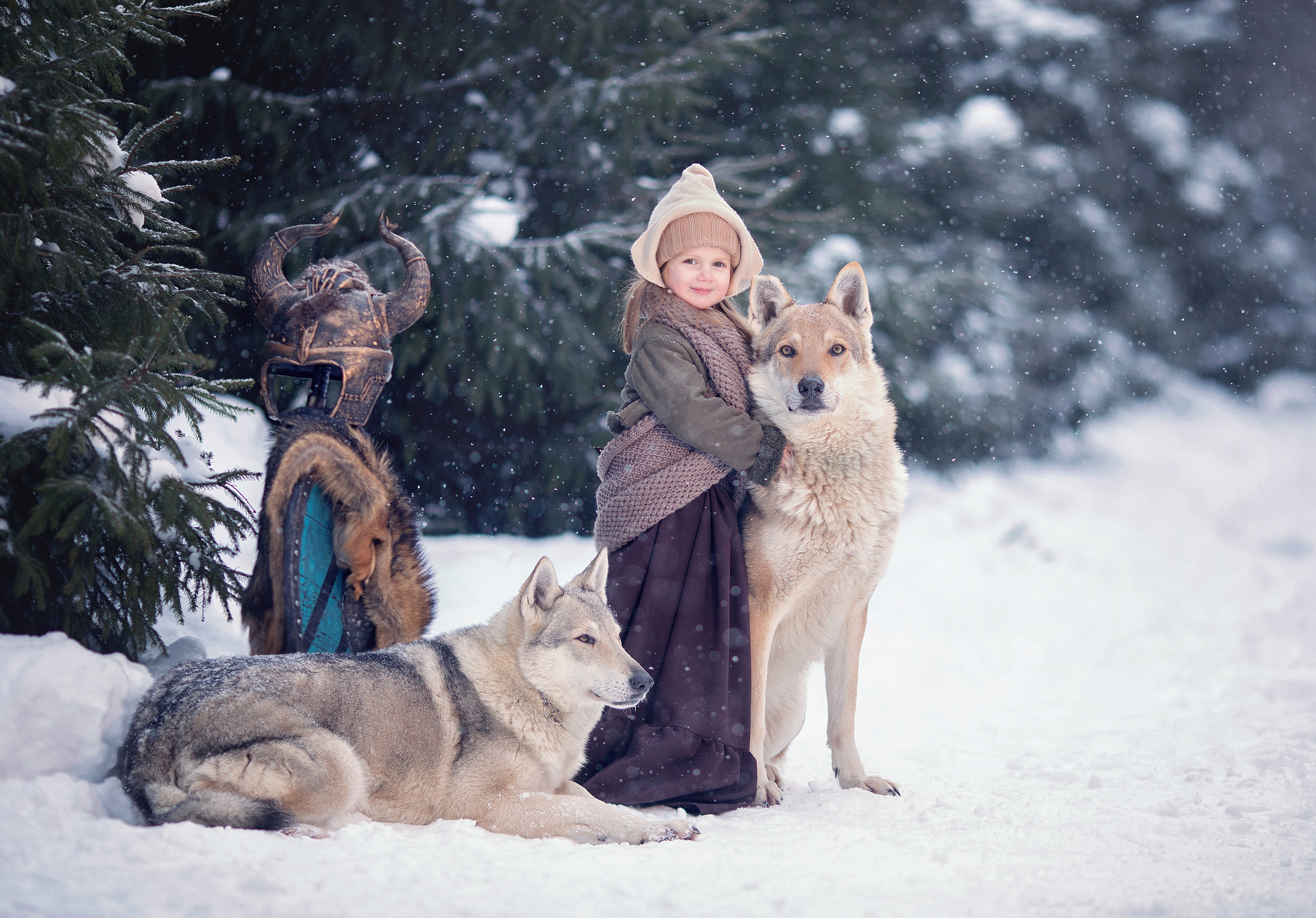 Viking & Wolf. Children’s and family photographer Ekaterina Ureva in Moscow