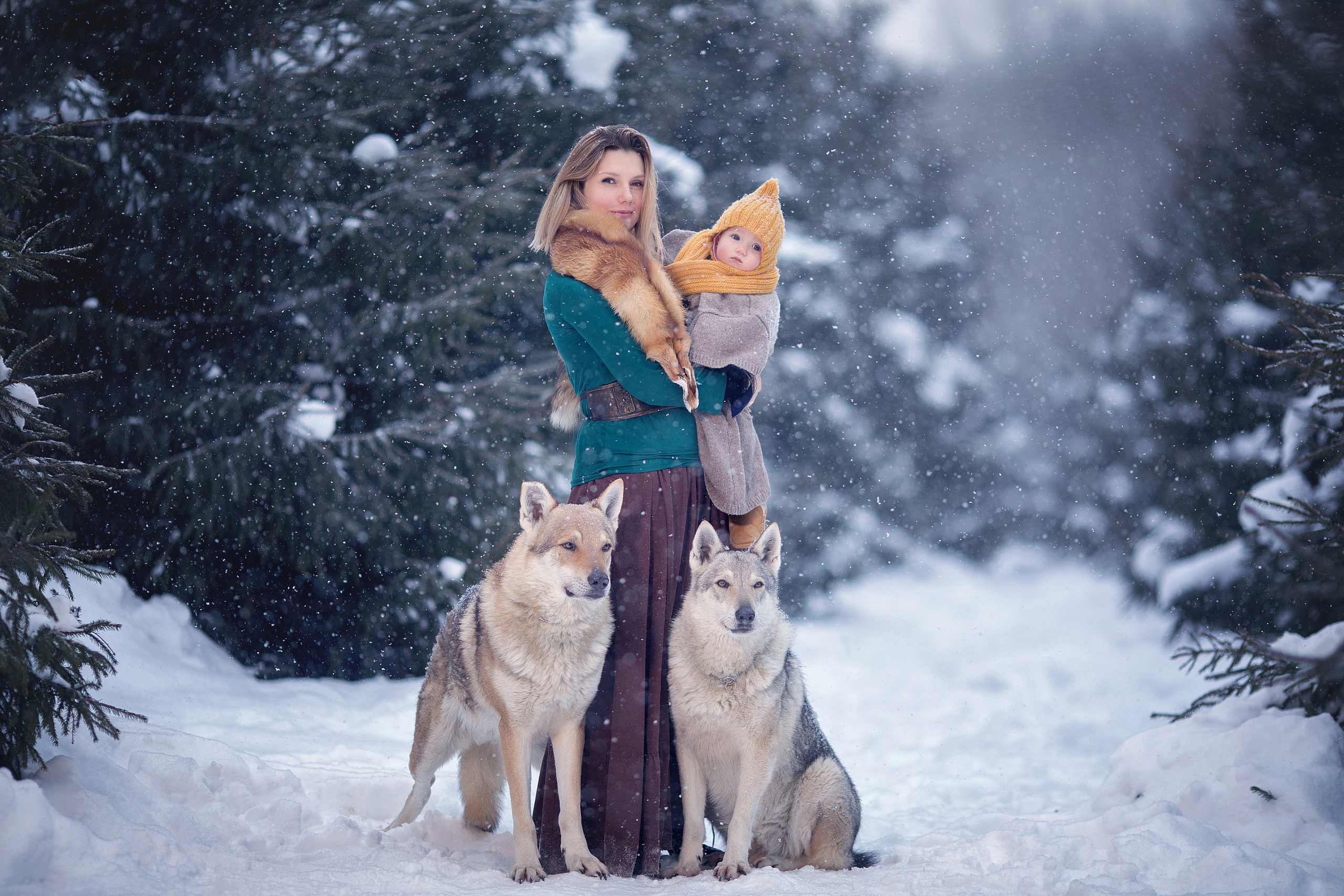 Viking & Wolf. Children’s and family photographer Ekaterina Ureva in Moscow