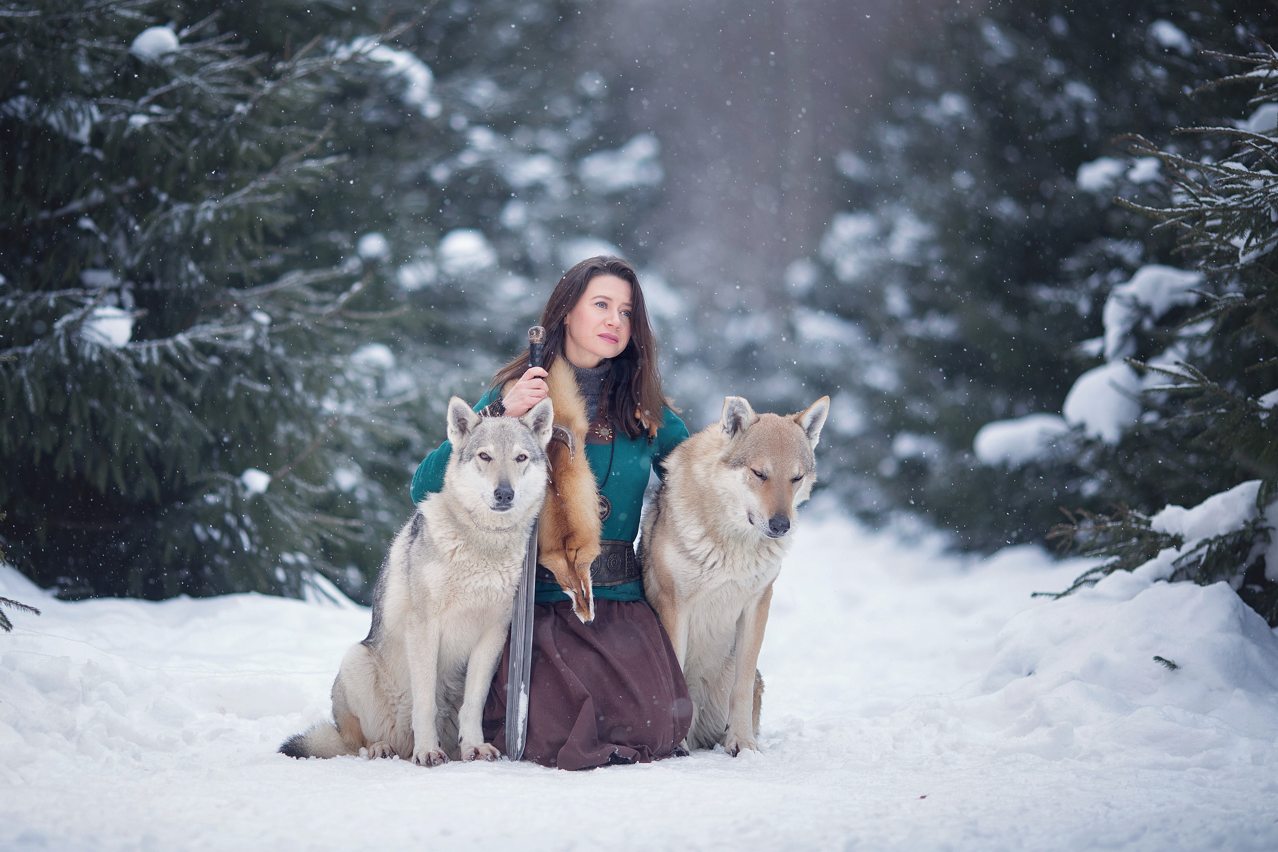 Viking & Wolf. Children’s and family photographer Ekaterina Ureva in Moscow