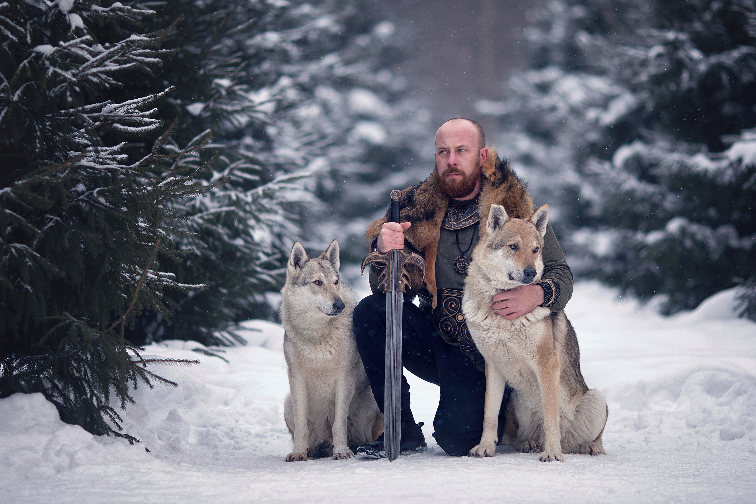 Viking & Wolf. Children’s and family photographer Ekaterina Ureva in Moscow