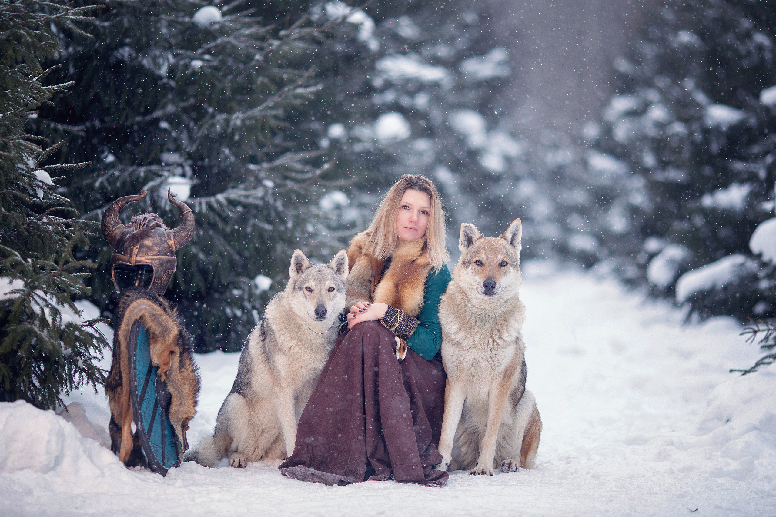 Viking & Wolf. Children’s and family photographer Ekaterina Ureva in Moscow