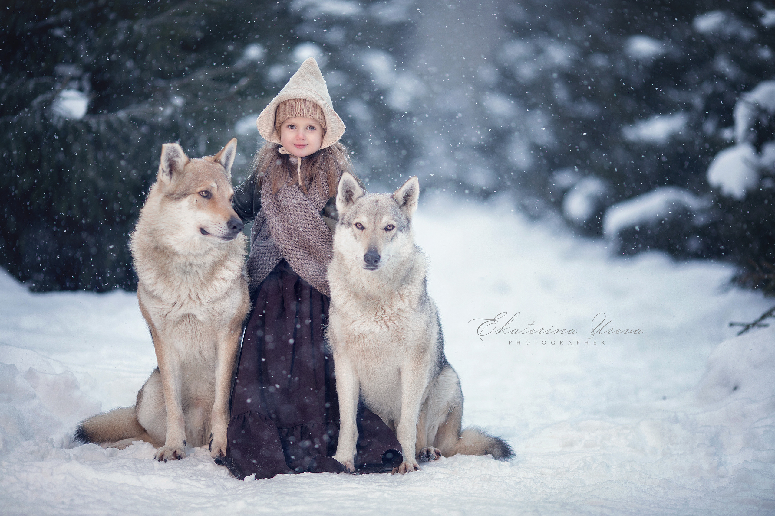 Viking & Wolf. Children’s and family photographer Ekaterina Ureva in Moscow