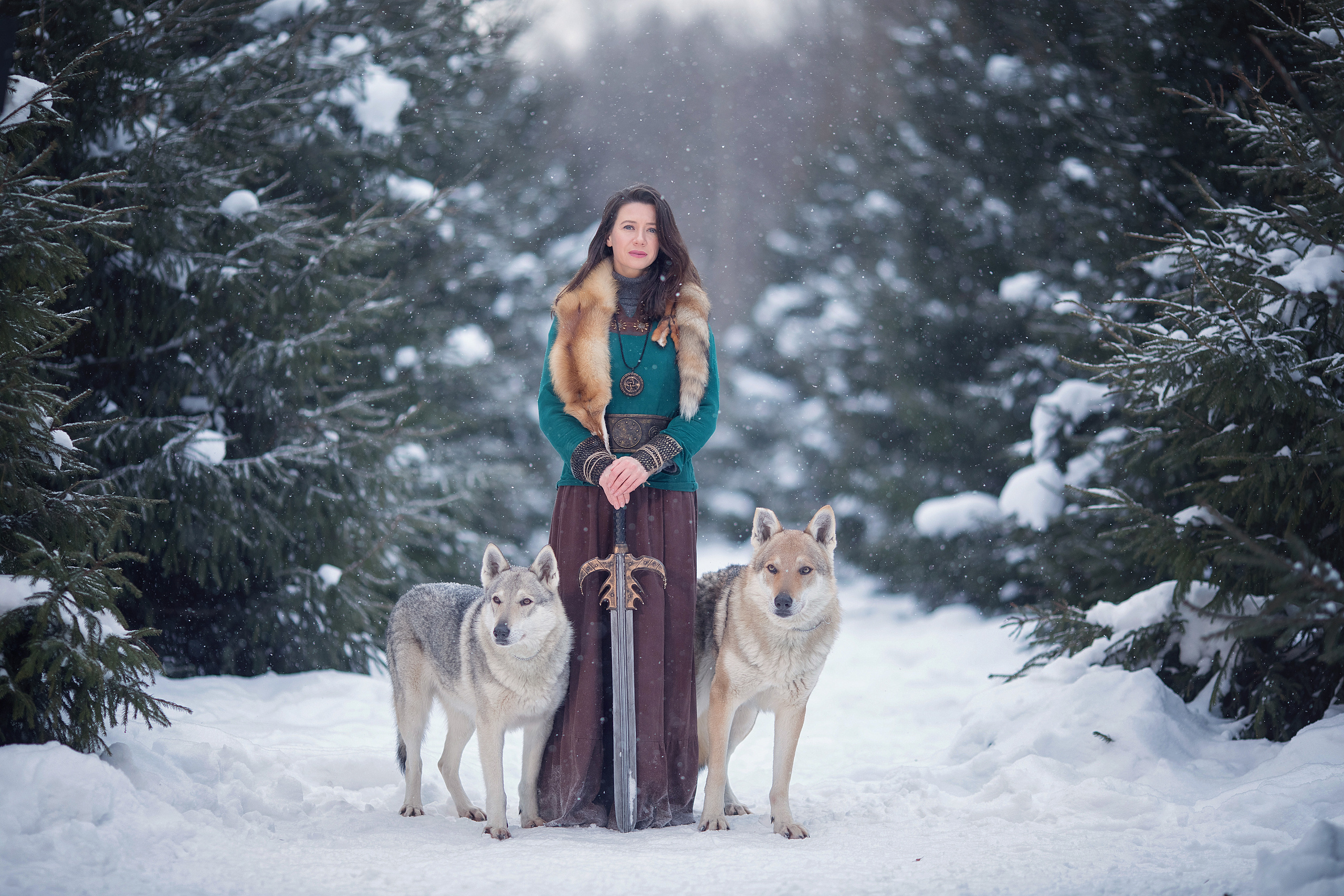 Viking & Wolf. Children’s and family photographer Ekaterina Ureva in Moscow