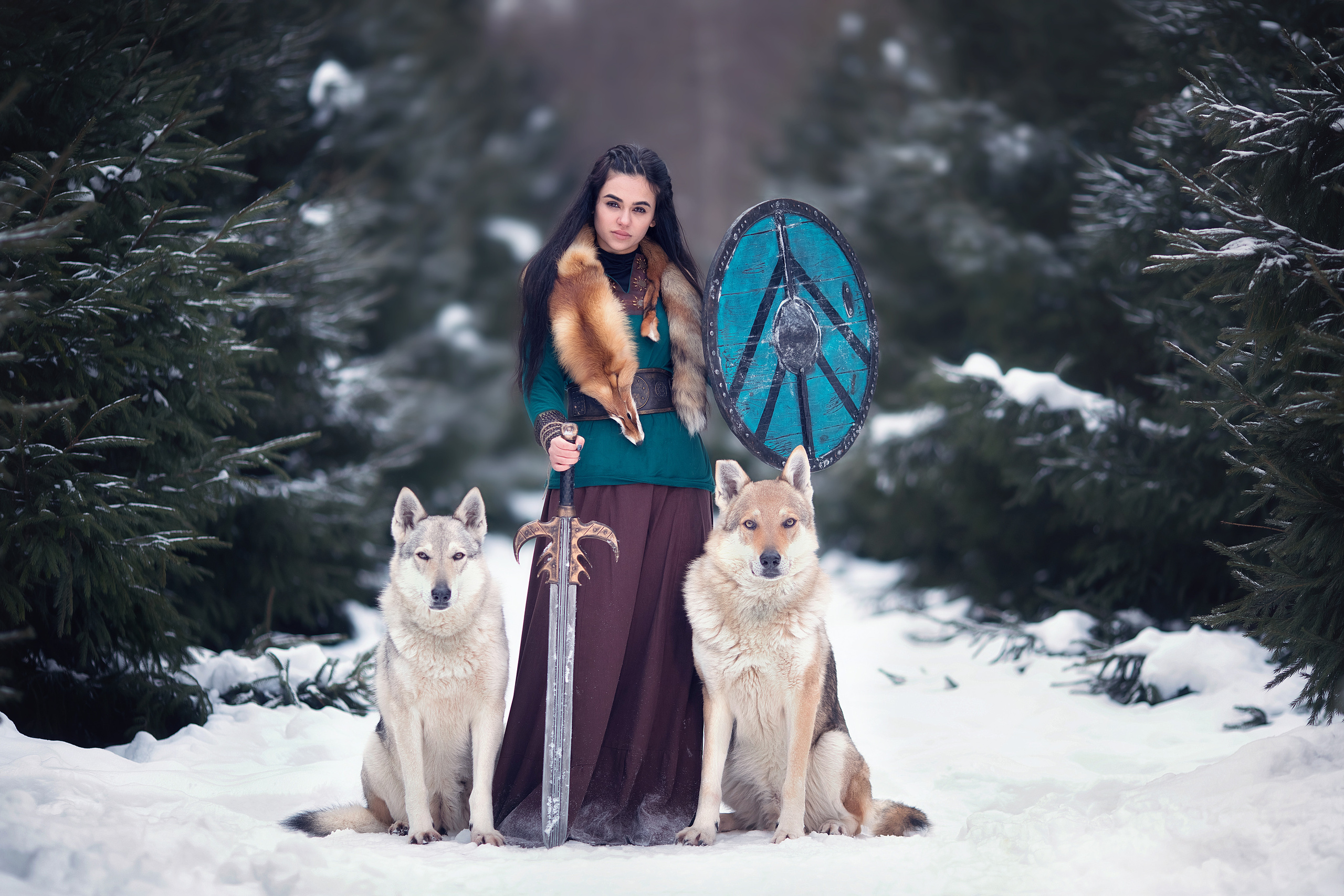 Viking & Wolf. Children’s and family photographer Ekaterina Ureva in Moscow