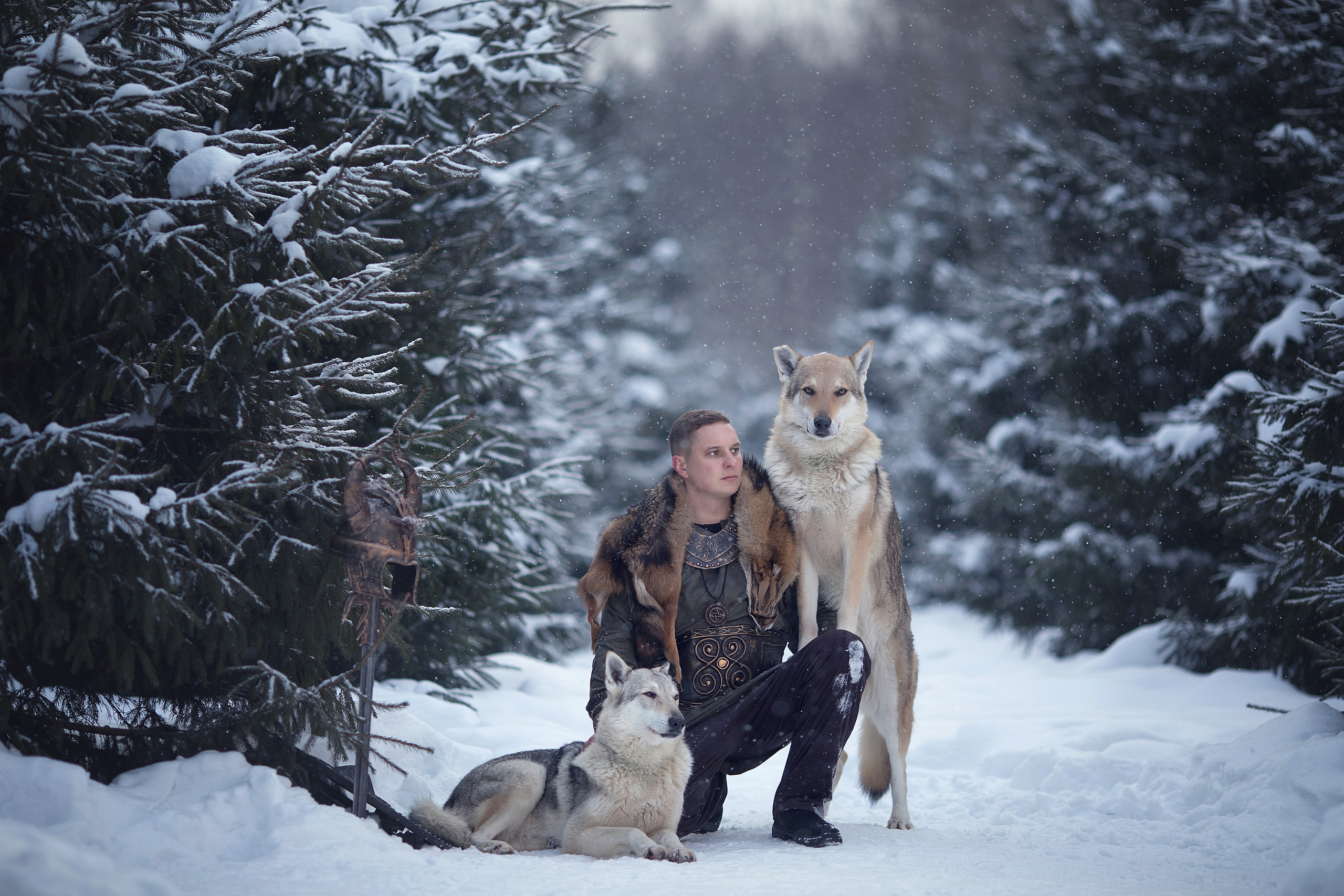 Viking & Wolf. Children’s and family photographer Ekaterina Ureva in Moscow