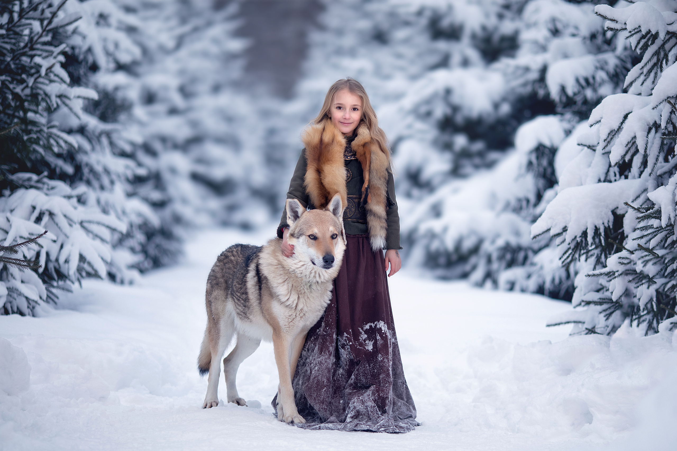 Viking & Wolf. Children’s and family photographer Ekaterina Ureva in Moscow