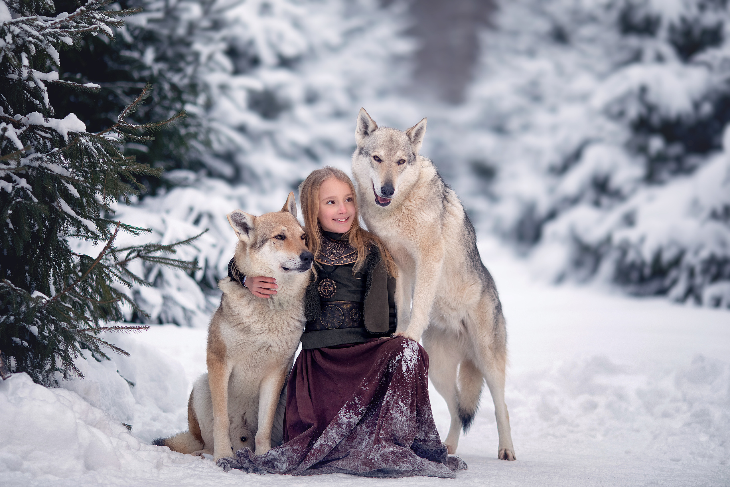Viking & Wolf. Children’s and family photographer Ekaterina Ureva in Moscow