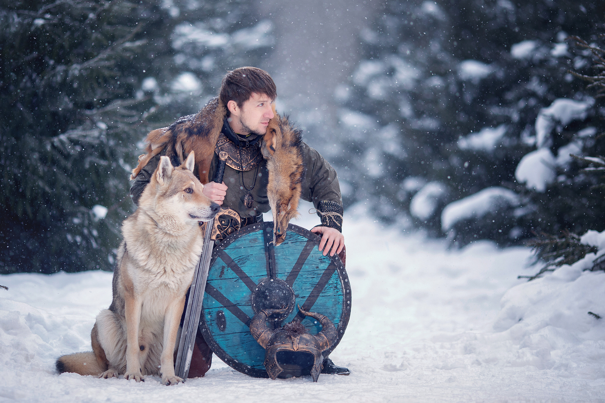Viking & Wolf. Children’s and family photographer Ekaterina Ureva in Moscow