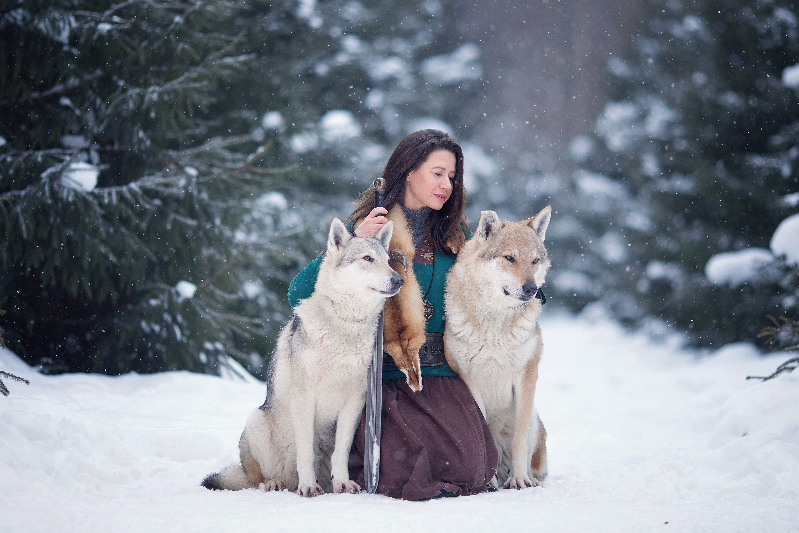 Viking & Wolf. Children’s and family photographer Ekaterina Ureva in Moscow