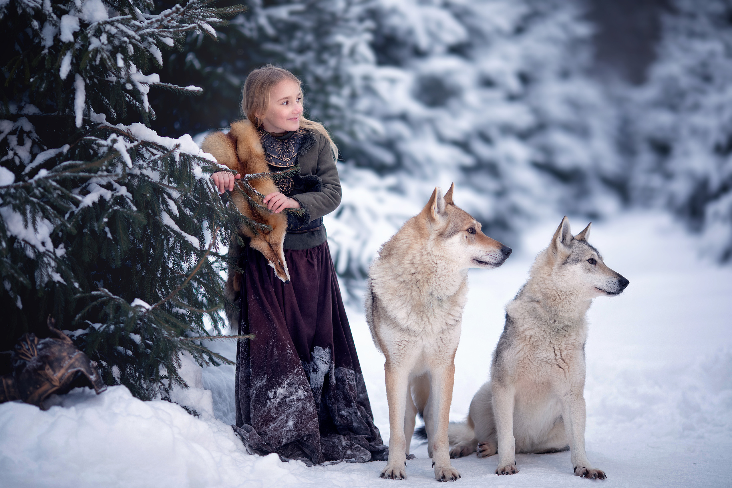 Viking & Wolf. Children’s and family photographer Ekaterina Ureva in Moscow
