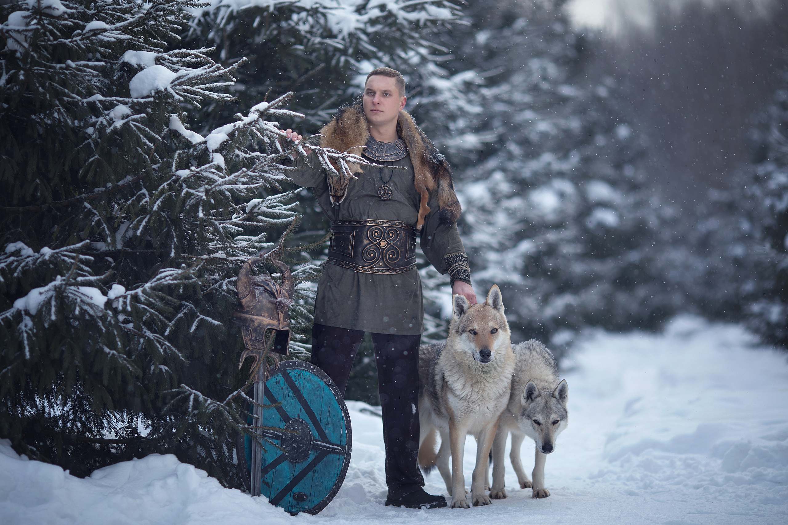 Viking & Wolf. Children’s and family photographer Ekaterina Ureva in Moscow