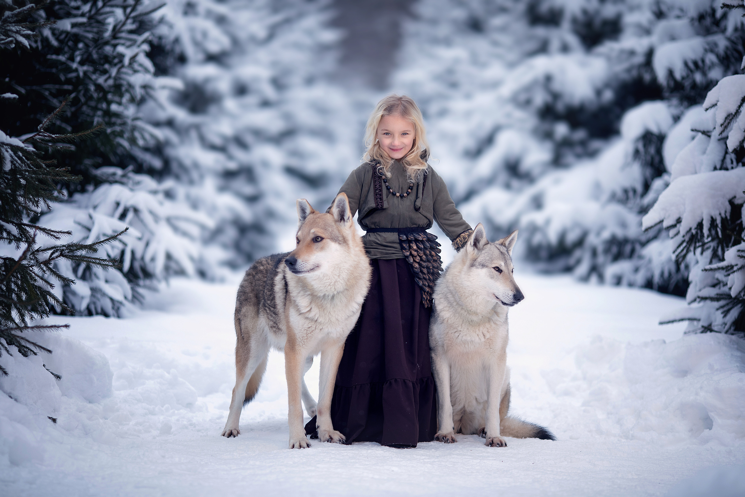 Viking & Wolf. Children’s and family photographer Ekaterina Ureva in Moscow