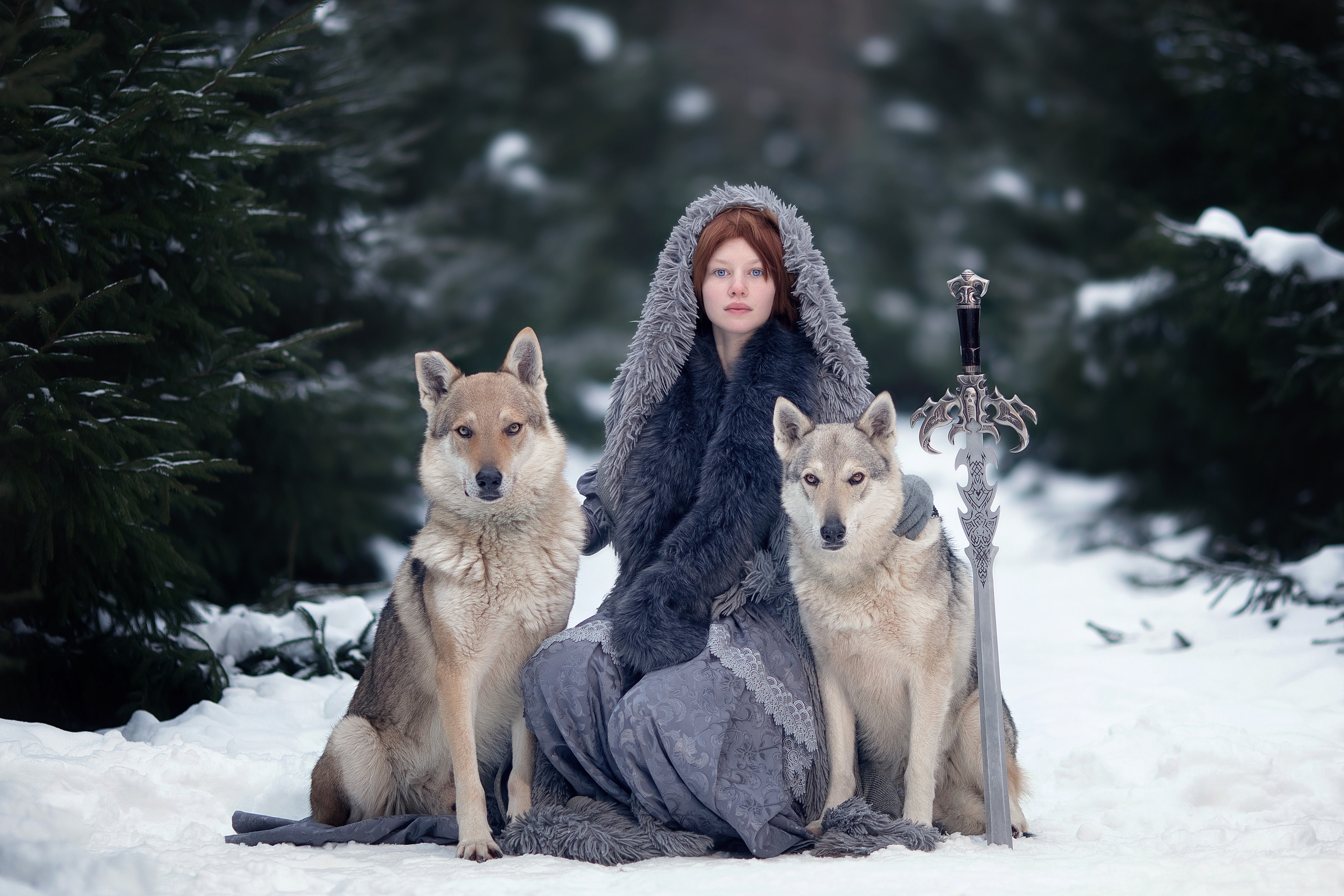 Viking & Wolf. Children’s and family photographer Ekaterina Ureva in Moscow