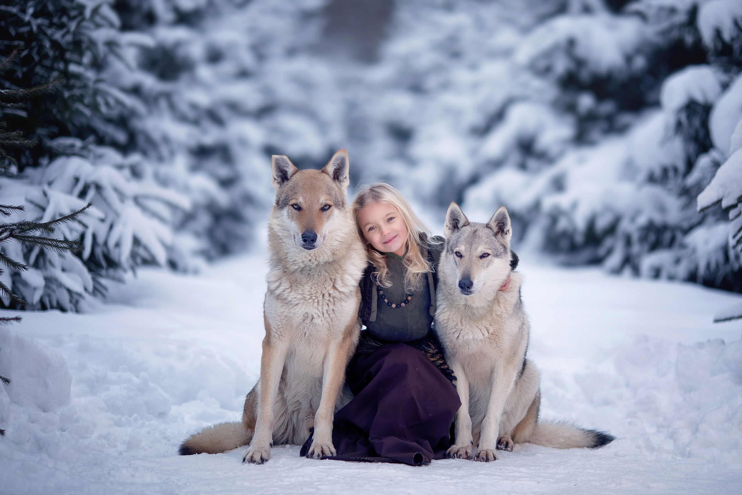 Viking & Wolf. Children’s and family photographer Ekaterina Ureva in Moscow