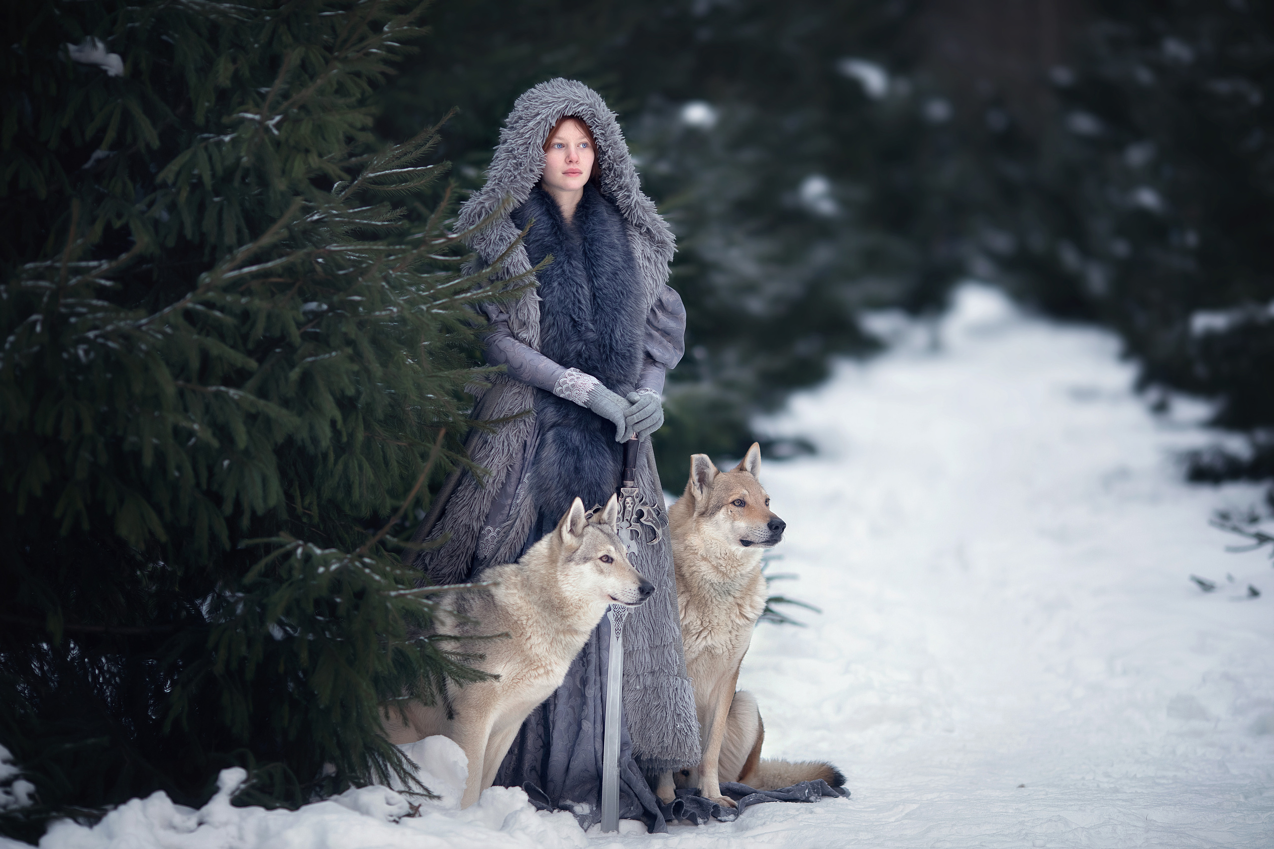 Viking & Wolf. Children’s and family photographer Ekaterina Ureva in Moscow