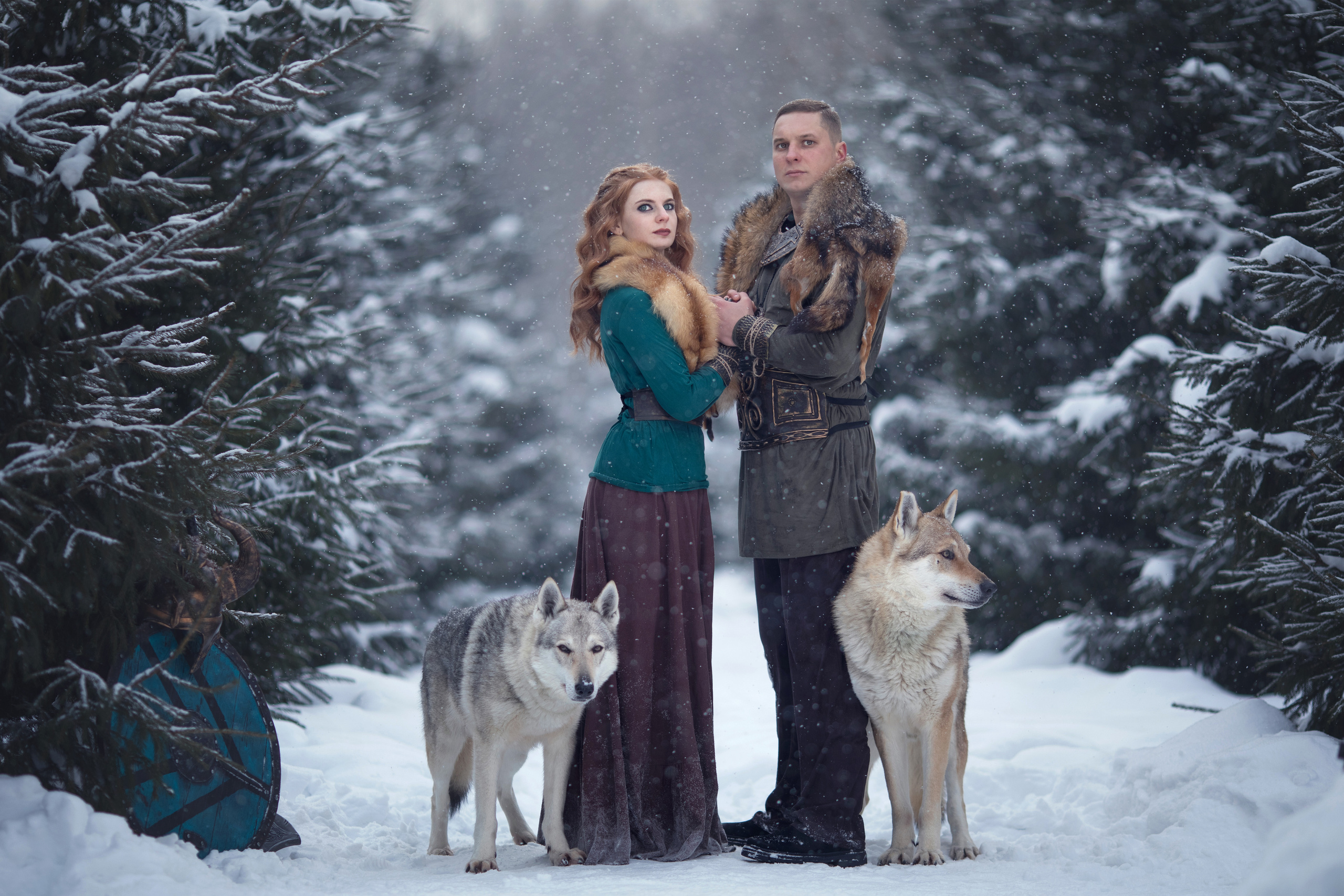 Viking & Wolf. Children’s and family photographer Ekaterina Ureva in Moscow