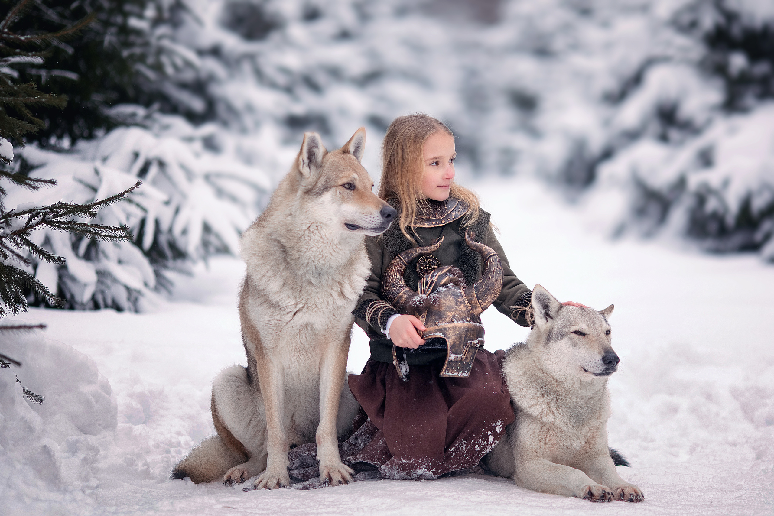 Viking & Wolf. Children’s and family photographer Ekaterina Ureva in Moscow