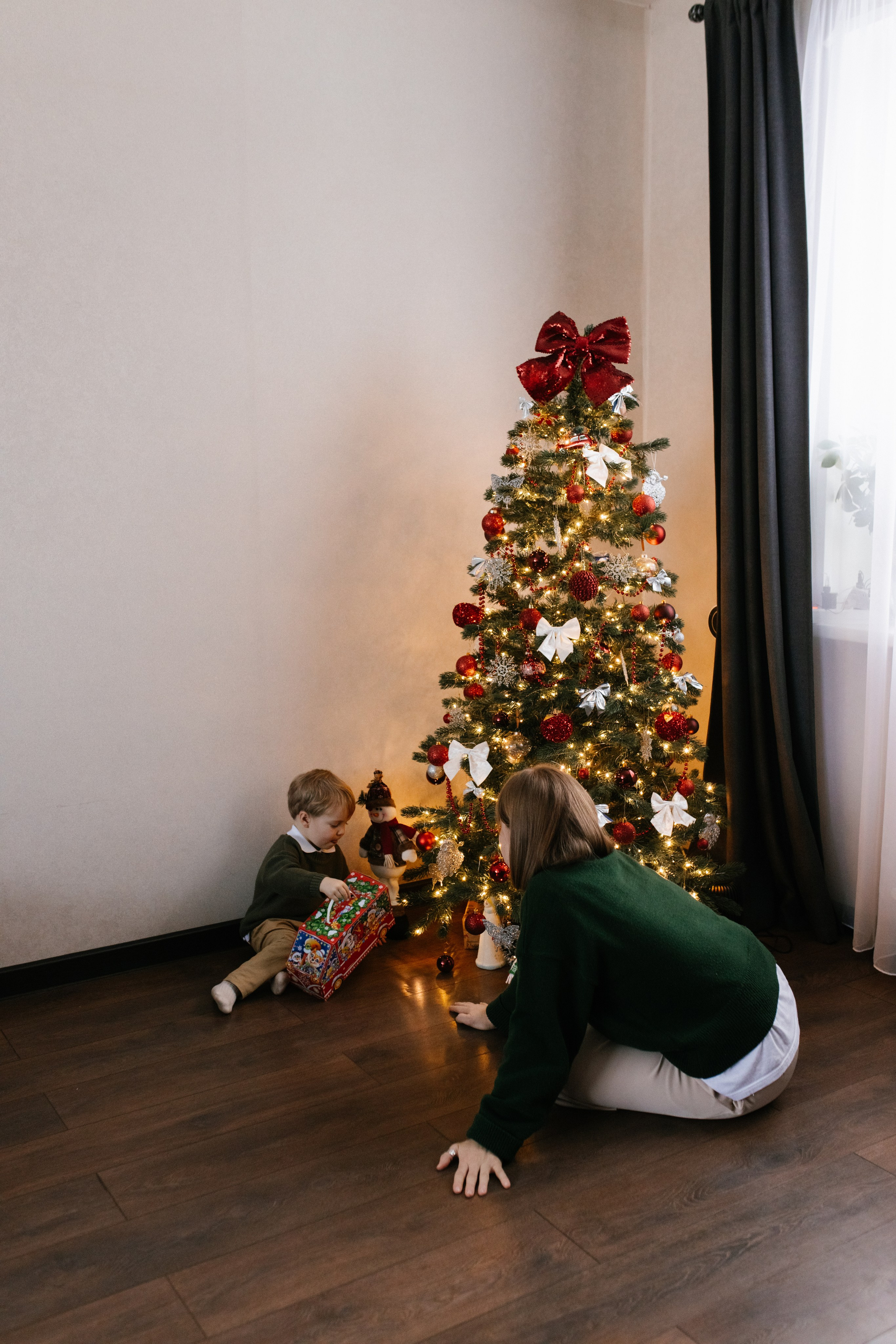 Семейные новогодние. Фотограф Катя Трусова