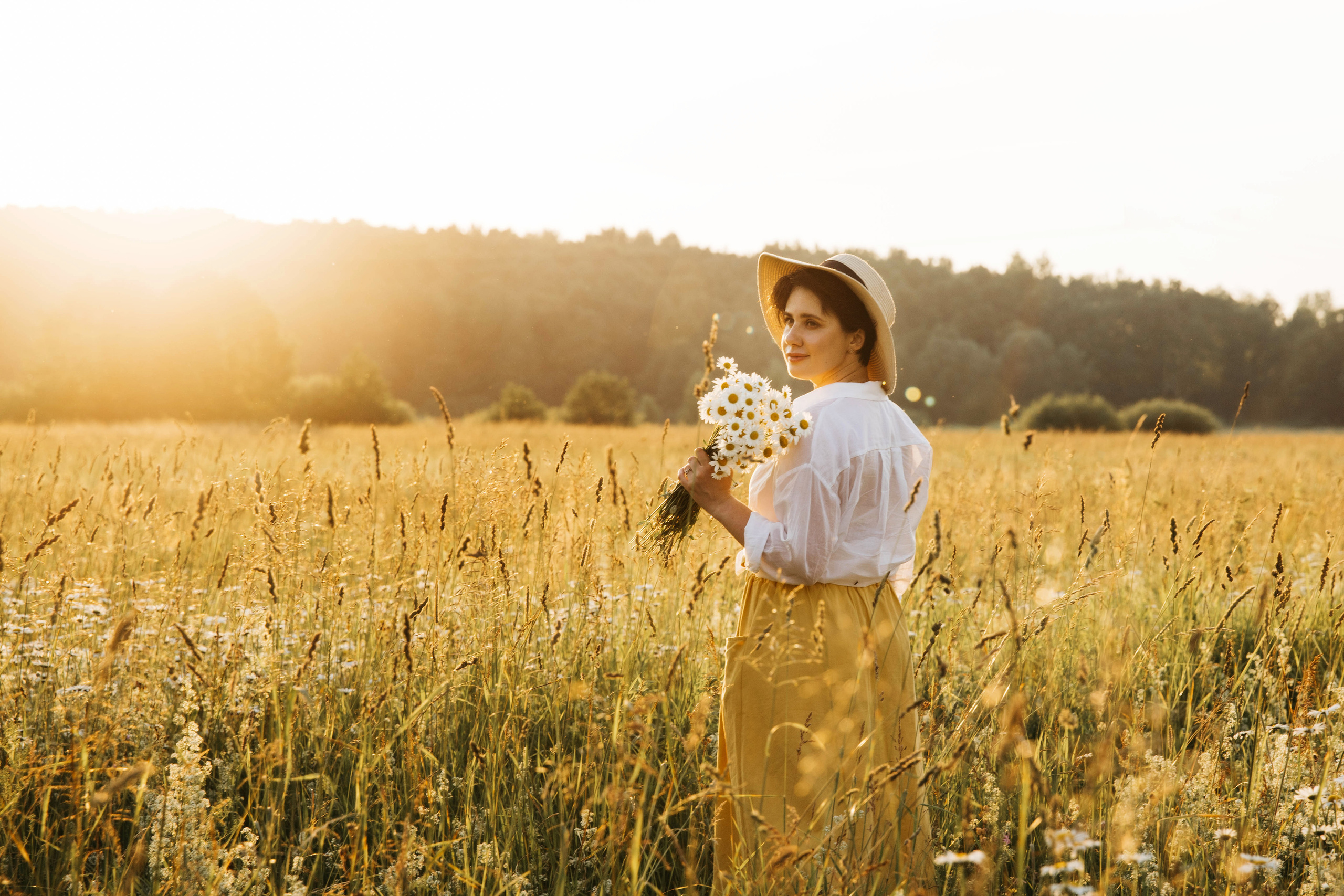 Ромашковый июнь. Женский и семейный фотограф в Туле Катя Вуколова