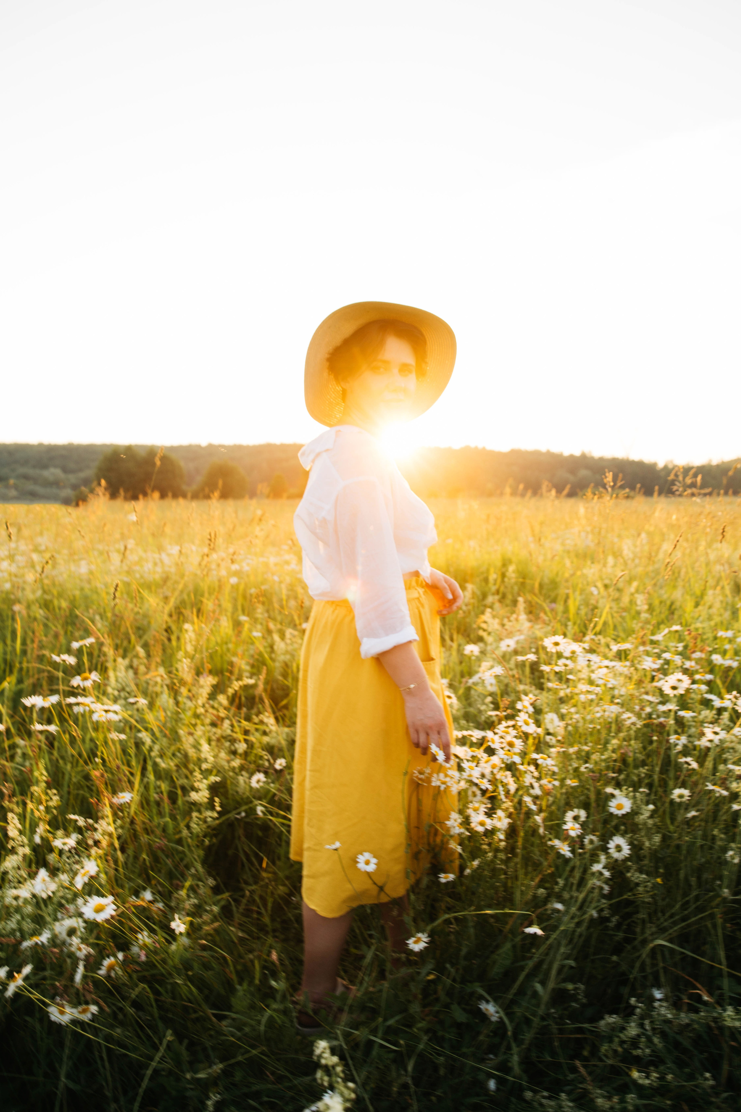 Ромашковый июнь. Женский и семейный фотограф в Туле Катя Вуколова