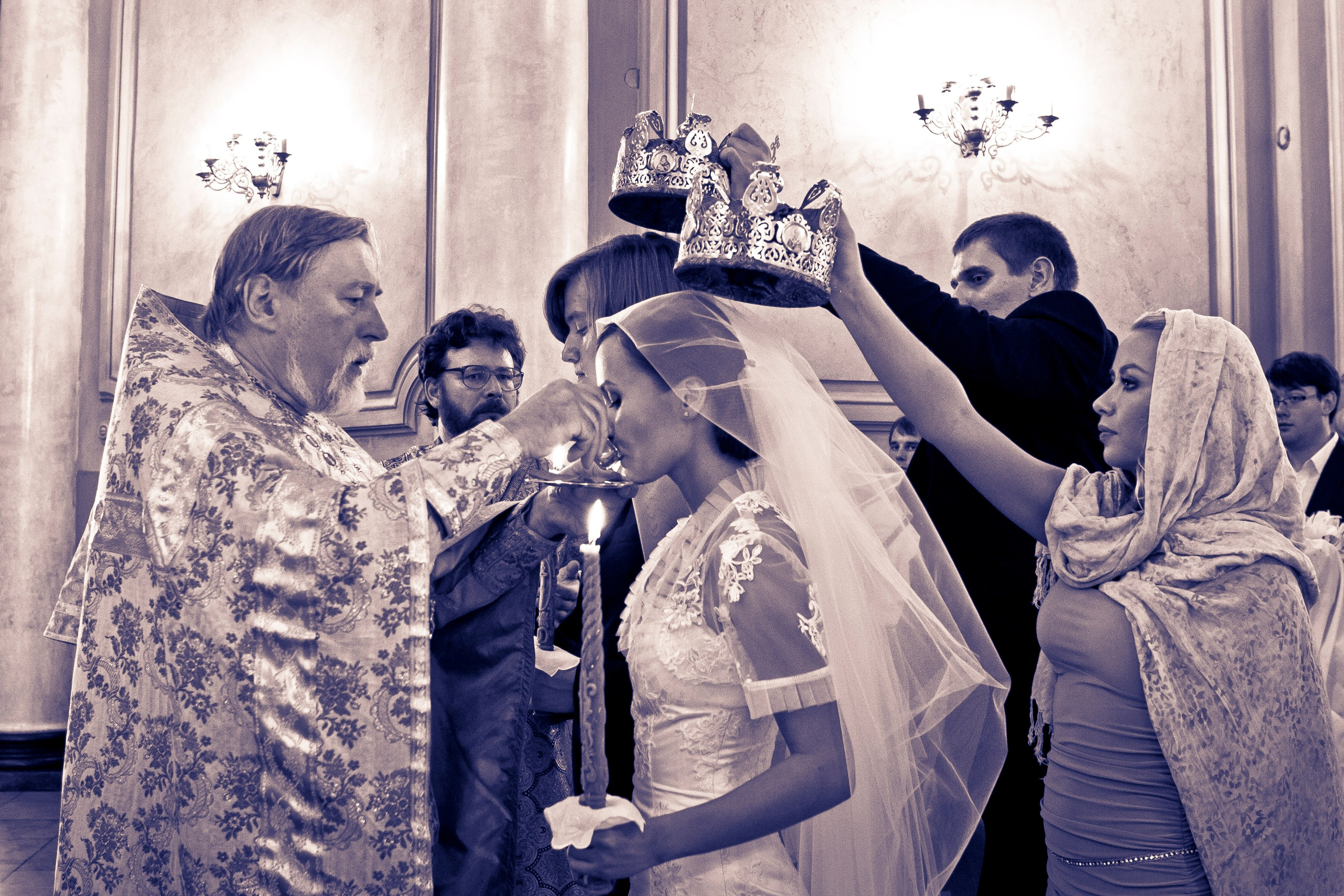 Свадьба Юра и Юля Венчание. Skazka.wfolio.pro