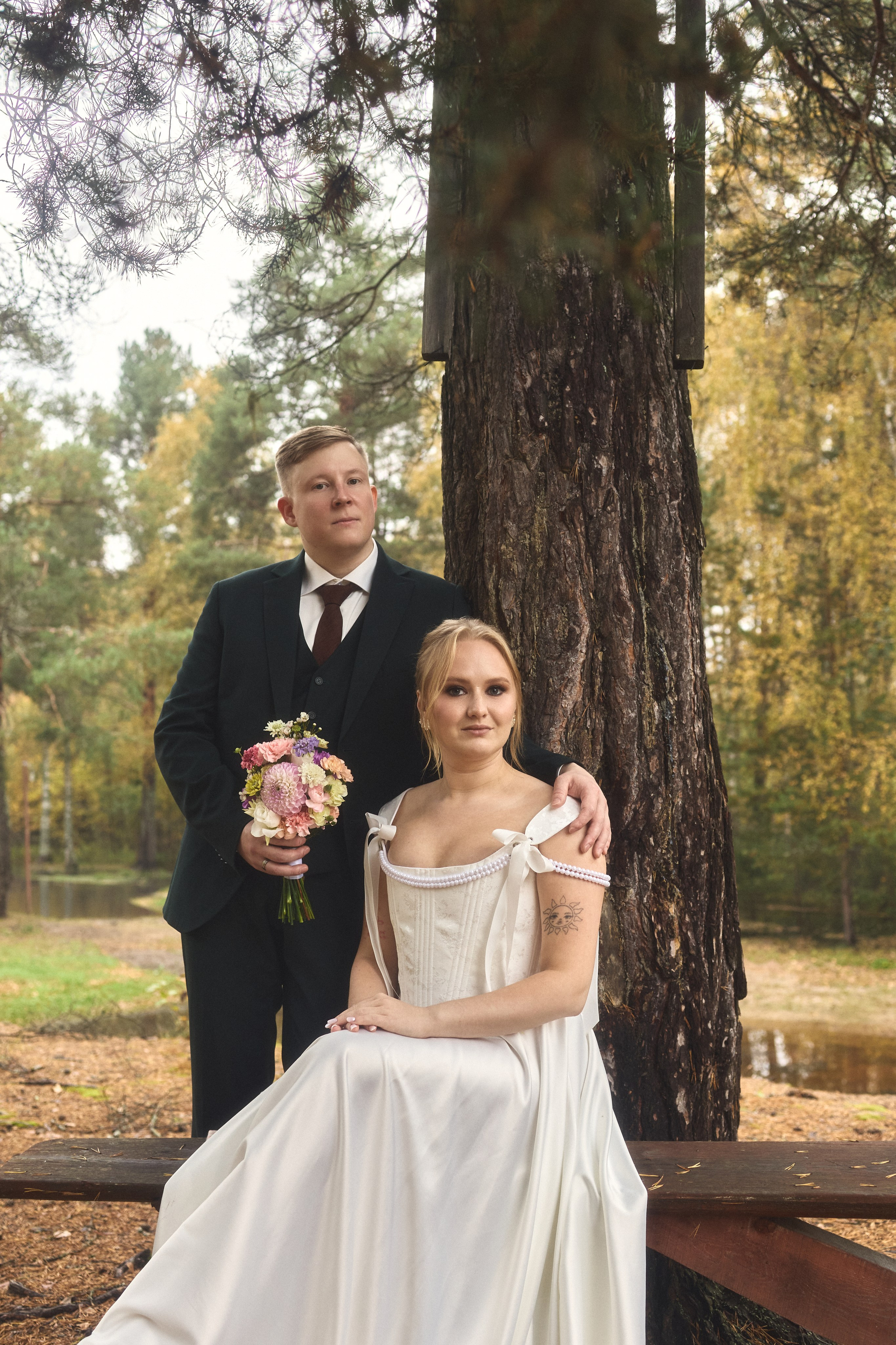 Осенняя свадьба. Фотограф Елизавета Чернова