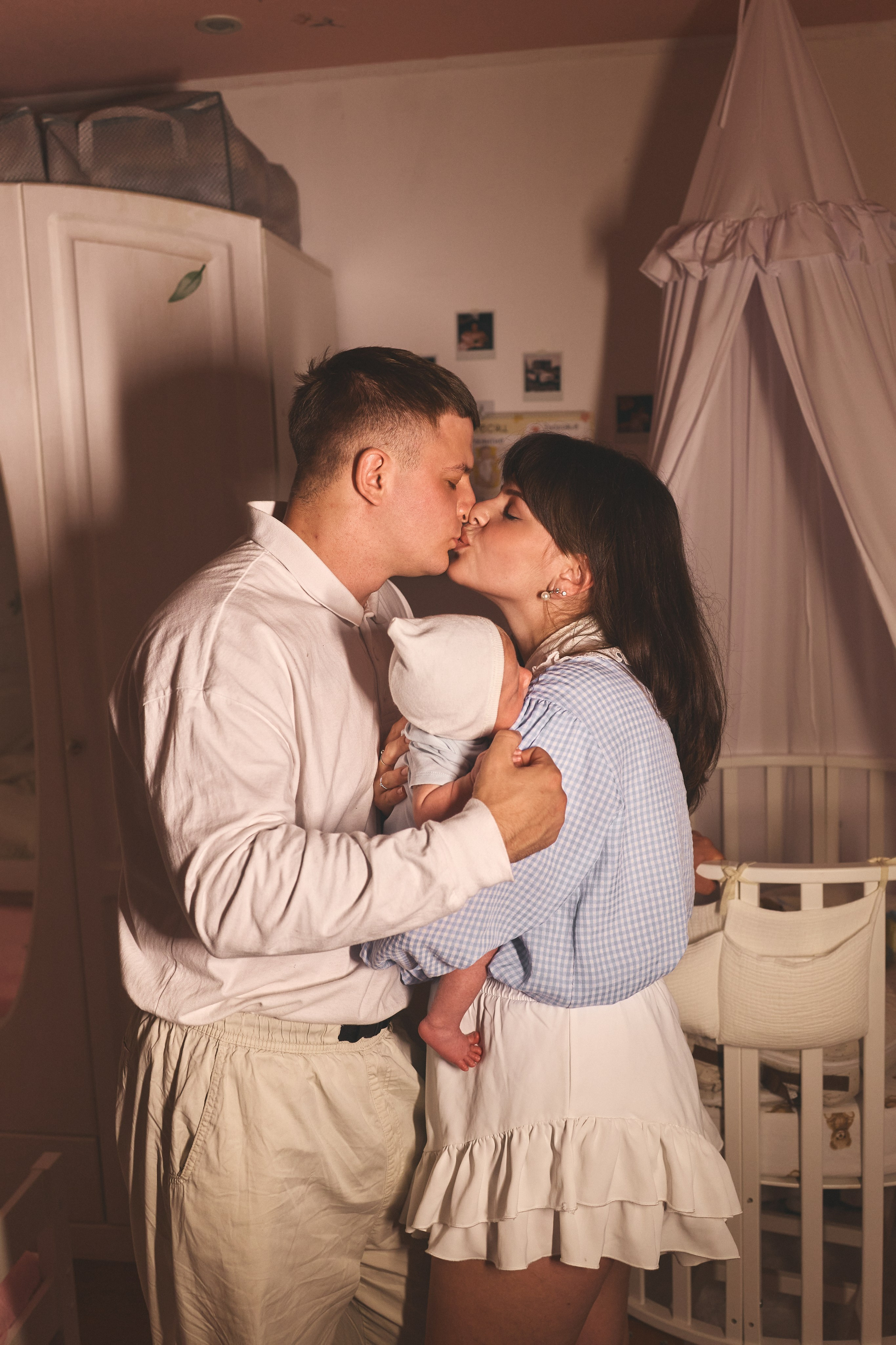 Домашняя съемка с малышами. Фотограф Елизавета Чернова