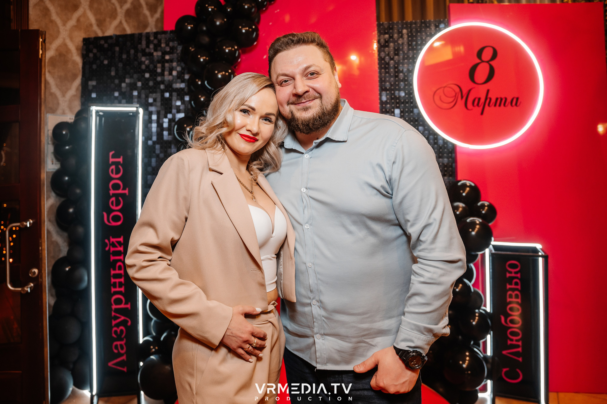 Международный женский день в ресторане «Лазурный берег»