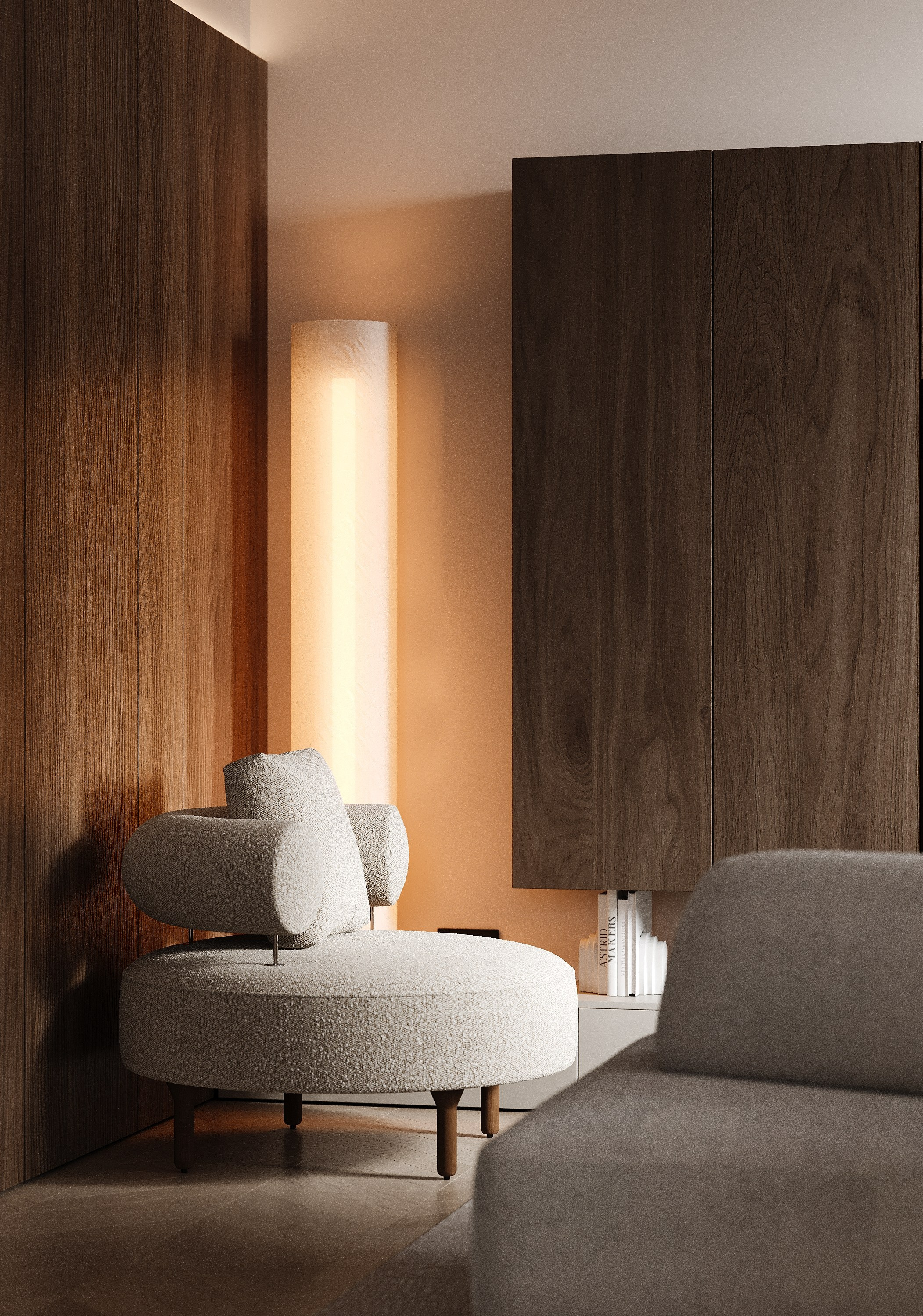 Частный дом 160 м². Визуализации интерьера