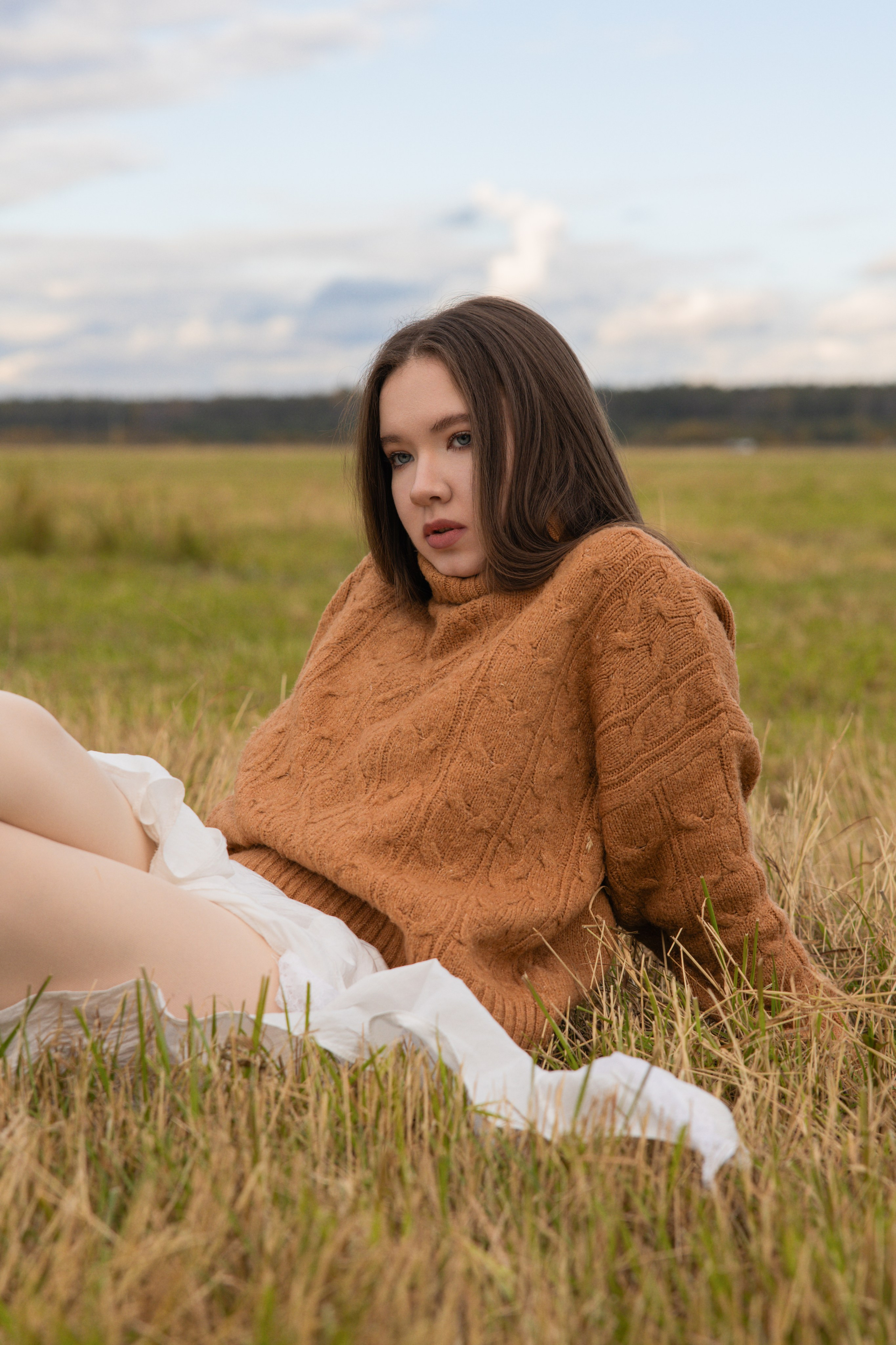 Прогулка в поле осенью. Фотограф в Санкт-Петербурге Вагнер Юлия