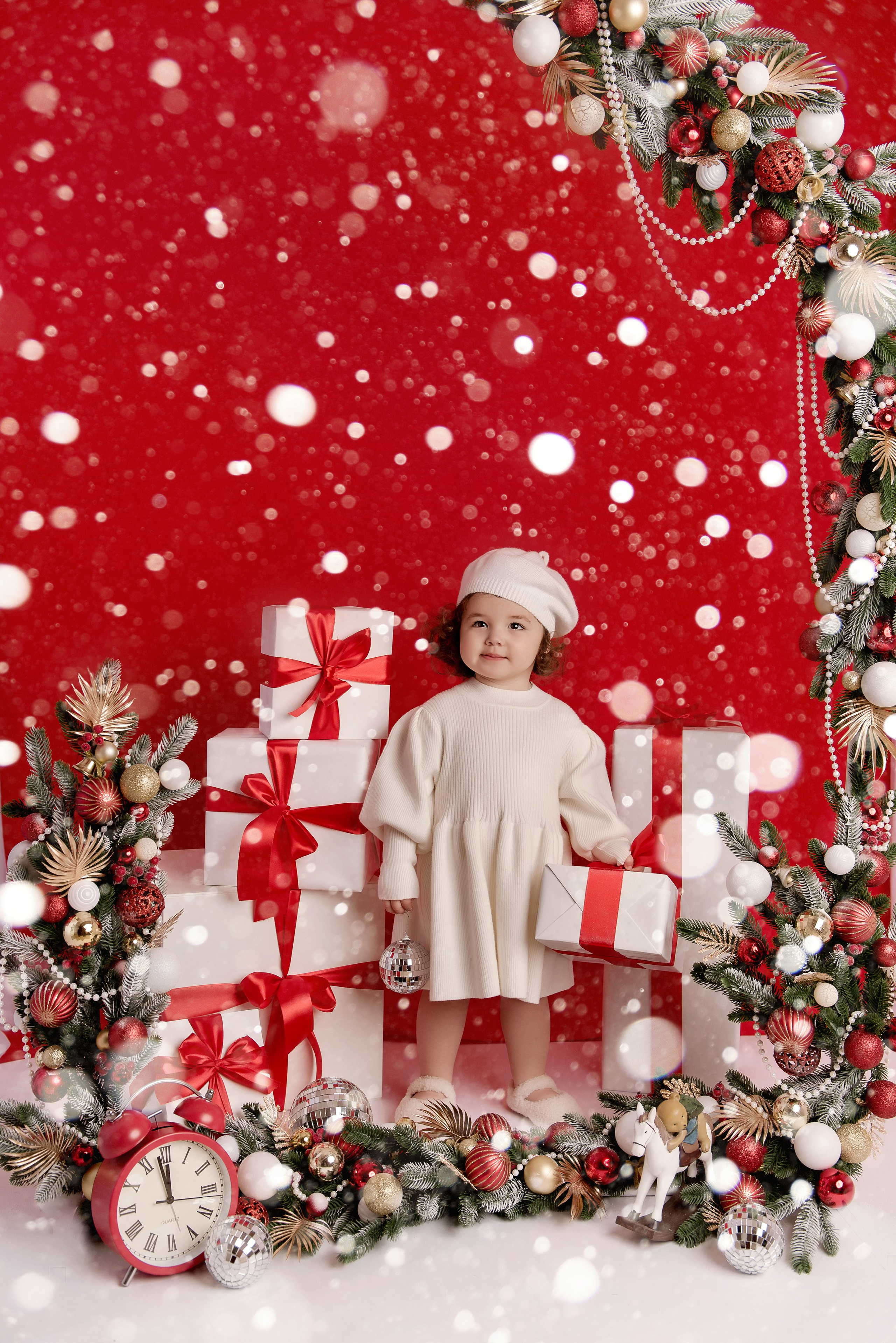 Новогодний проект. Детский фотограф в Долгопрудном и Москве