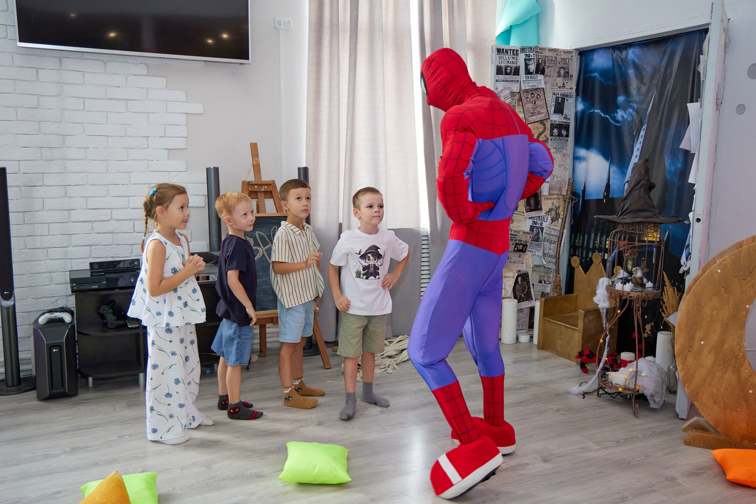 Репортажные кадры с детских праздников