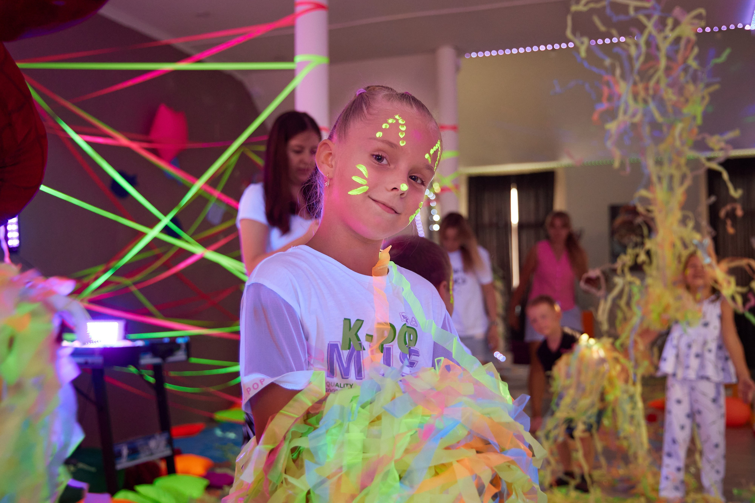 Репортажные кадры с детских праздников