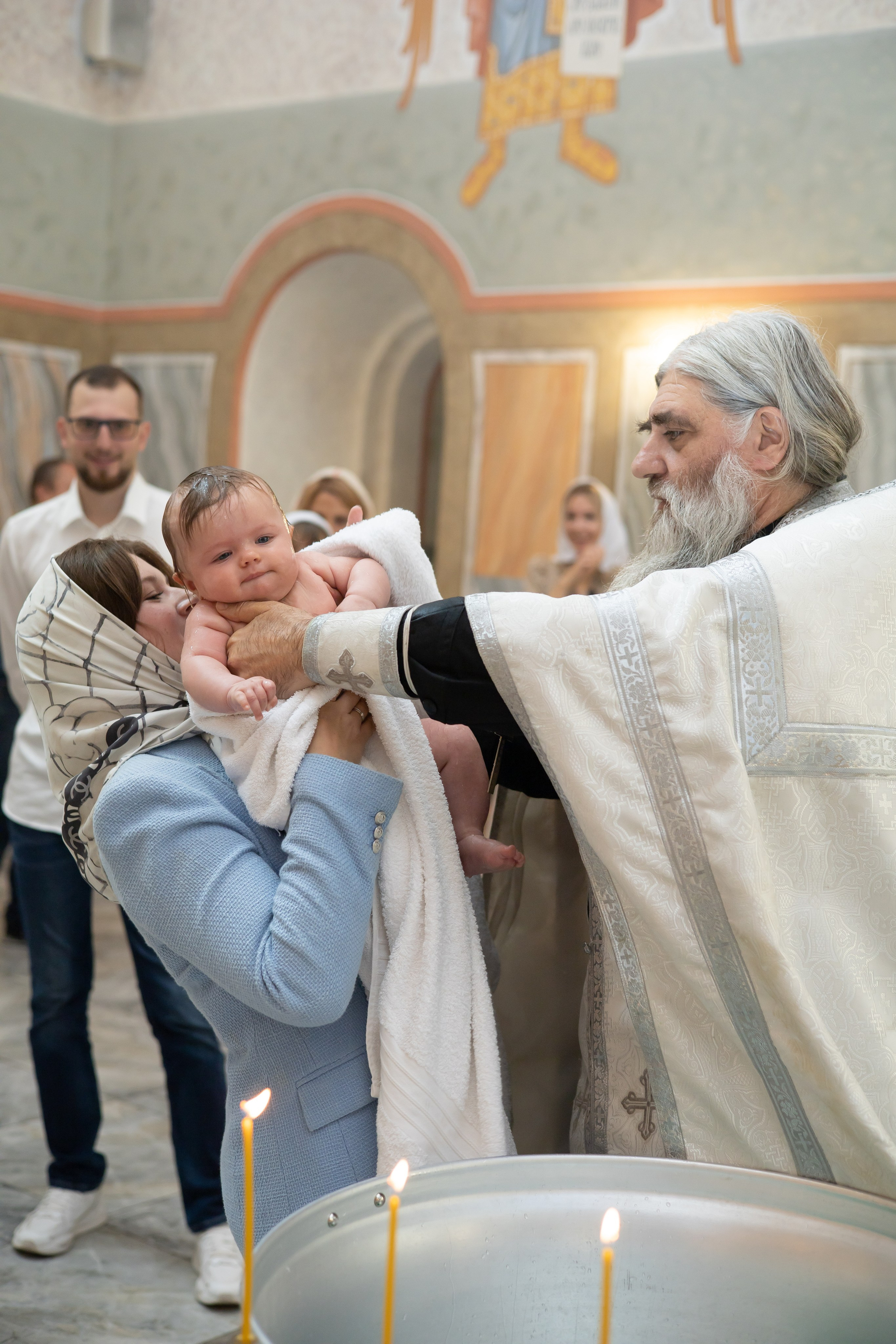 Крестины. Семейная и портретная съёмка в Москве